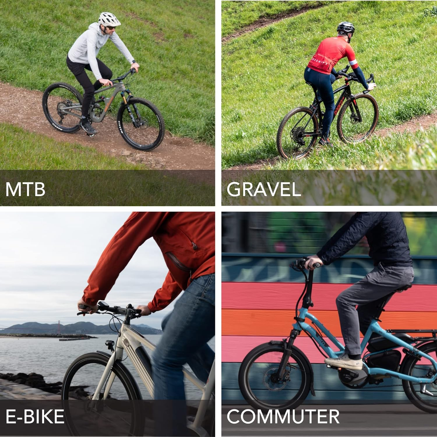 REDSHIFT ARCLIGHT PRO Flat Bicycle Pedals with LED Lights, Auto On-Off, 36+ Hr Battery, USB Rechargeable, Weatherproof, Flat Aluminum Bike Pedal with 9/16In Steel Spindle and Traction Pins image number 5