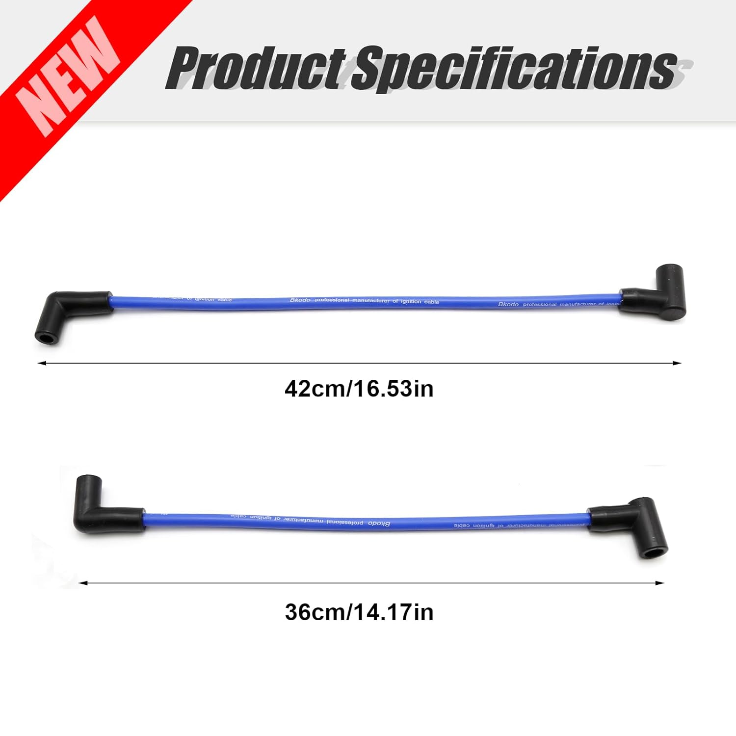 UOIENRT 584919 V4 Ignition Spark Plug Wire Set 60 Deg Replacement for Johnson Evinrude 90 100 105 115 Hp image number 6