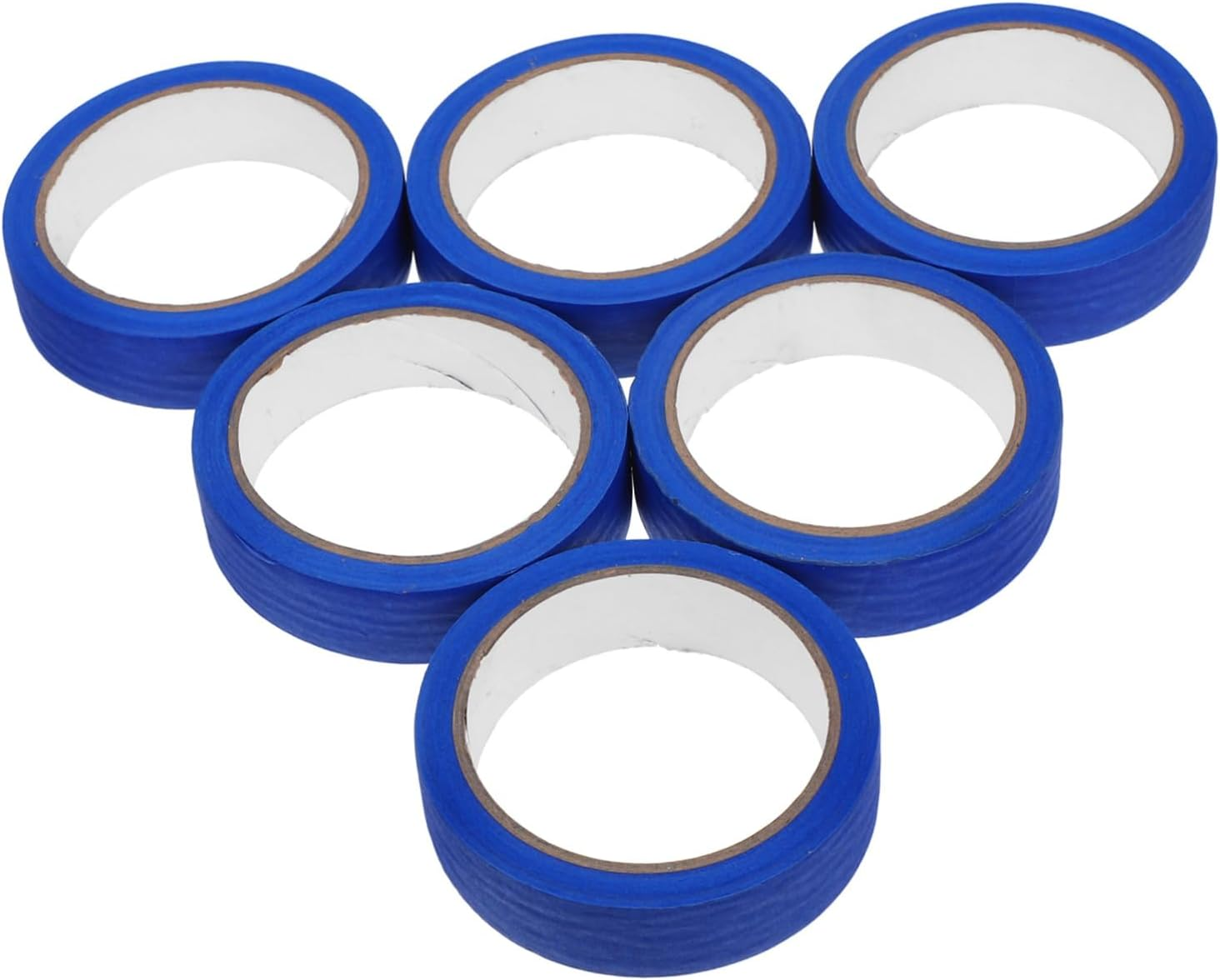 HOMSFOU 6 Rolls Painter Tape Masking Tapes for Wall Painting DIY Artist Craft Arts Decoration Drafting Yards image number 3