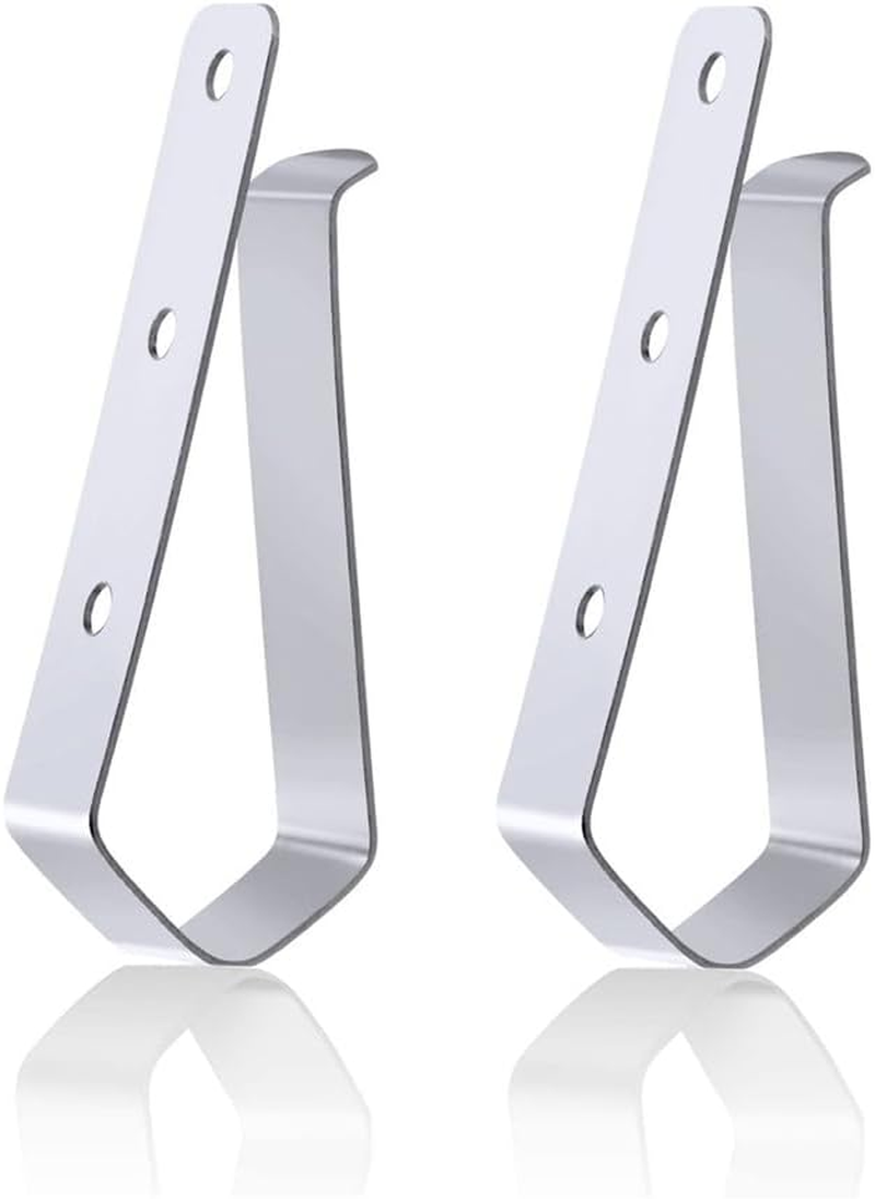 Garage Door Opener Remote Visor Clip Replacement for Liftmaster Chamberlain Sears Craftsman Garage Door Remote Opener Visor Clip 29B137, Stainless Steel, 3 Pack