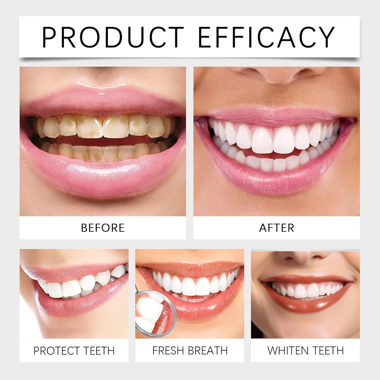 Hydroxyapatite Toothpaste, Hydroxyapatite Toothpaste 7.5 for Advanced Enamel Protection, Gentle and Effective Formula, Fresh Breath Fresh Mint Flavor (4.23Oz) (1) image number 3