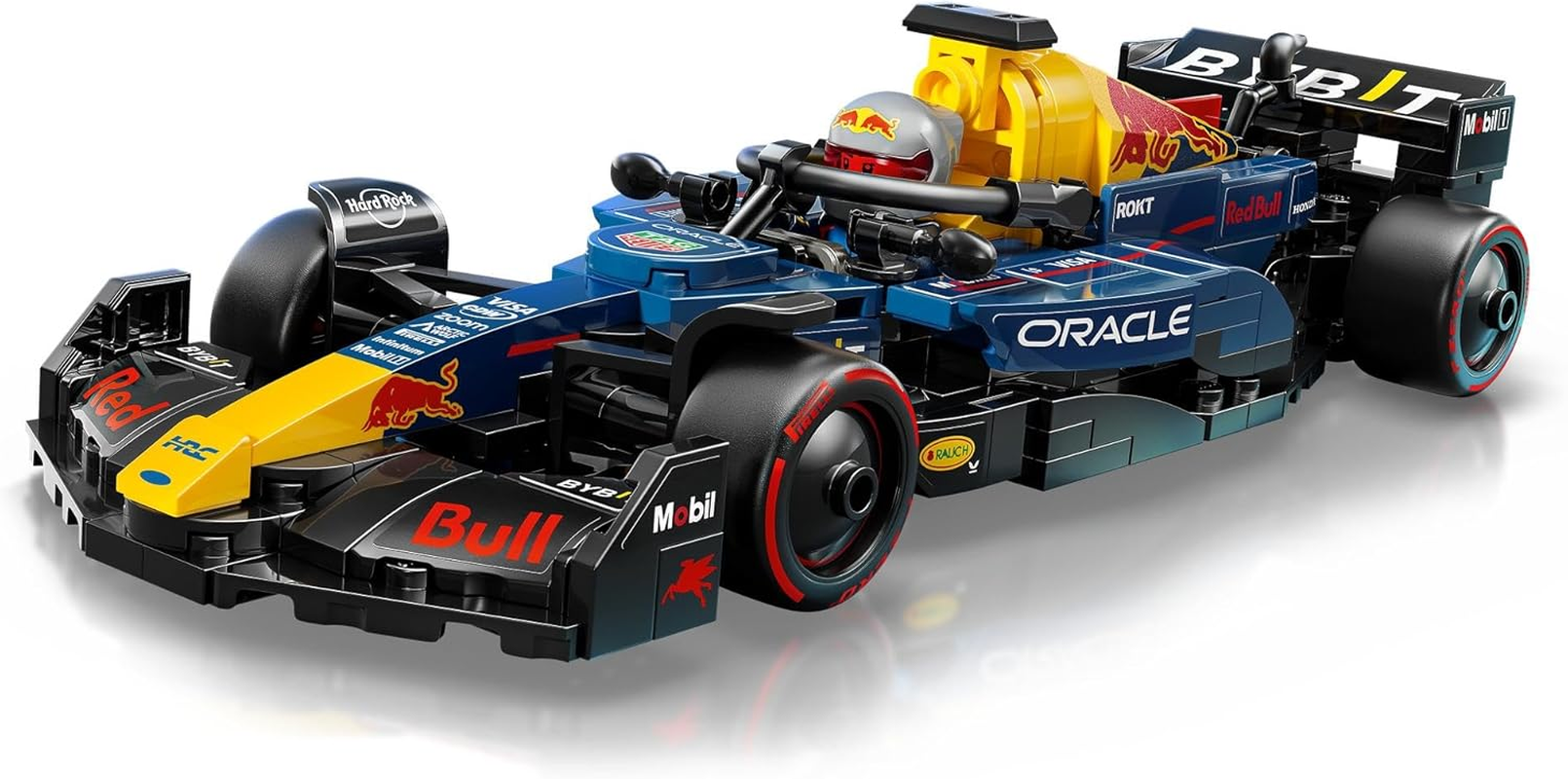 LEGO Speed Champions Oracle Red Bull Racing RB20 F1 Race Car Model Kit for Adults, Building Set with Collectible Formula 1 Driver Minifigure, Home or Office Decor for Motorsport Racing Fans 77243 image number 3