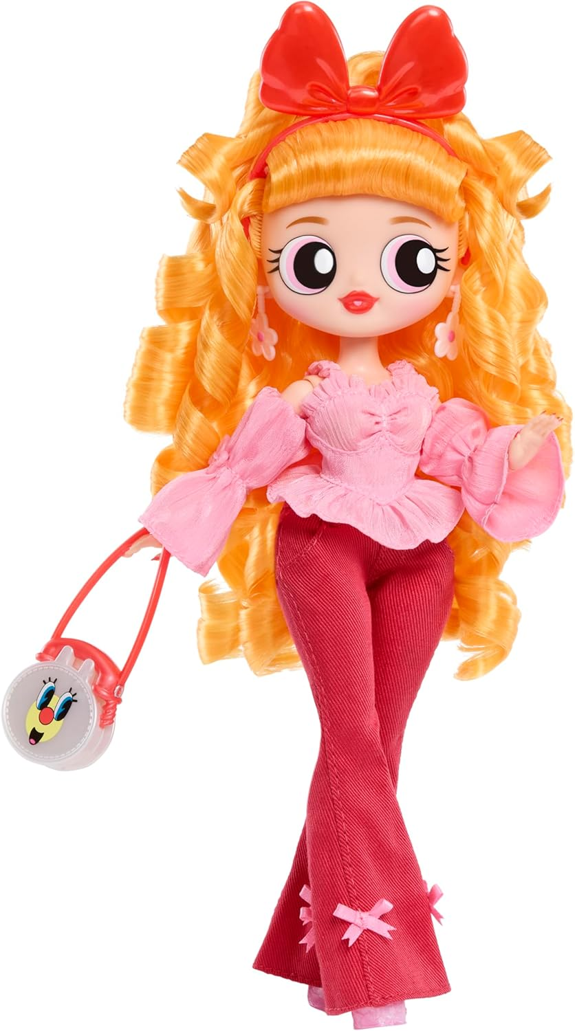 L.O.L. Surprise! OMG the Powerpuff Girls Doll - Blossom - Includes 1 Fashion Doll, Comes with Outfit & Accessories, Collect All 3 image number 4