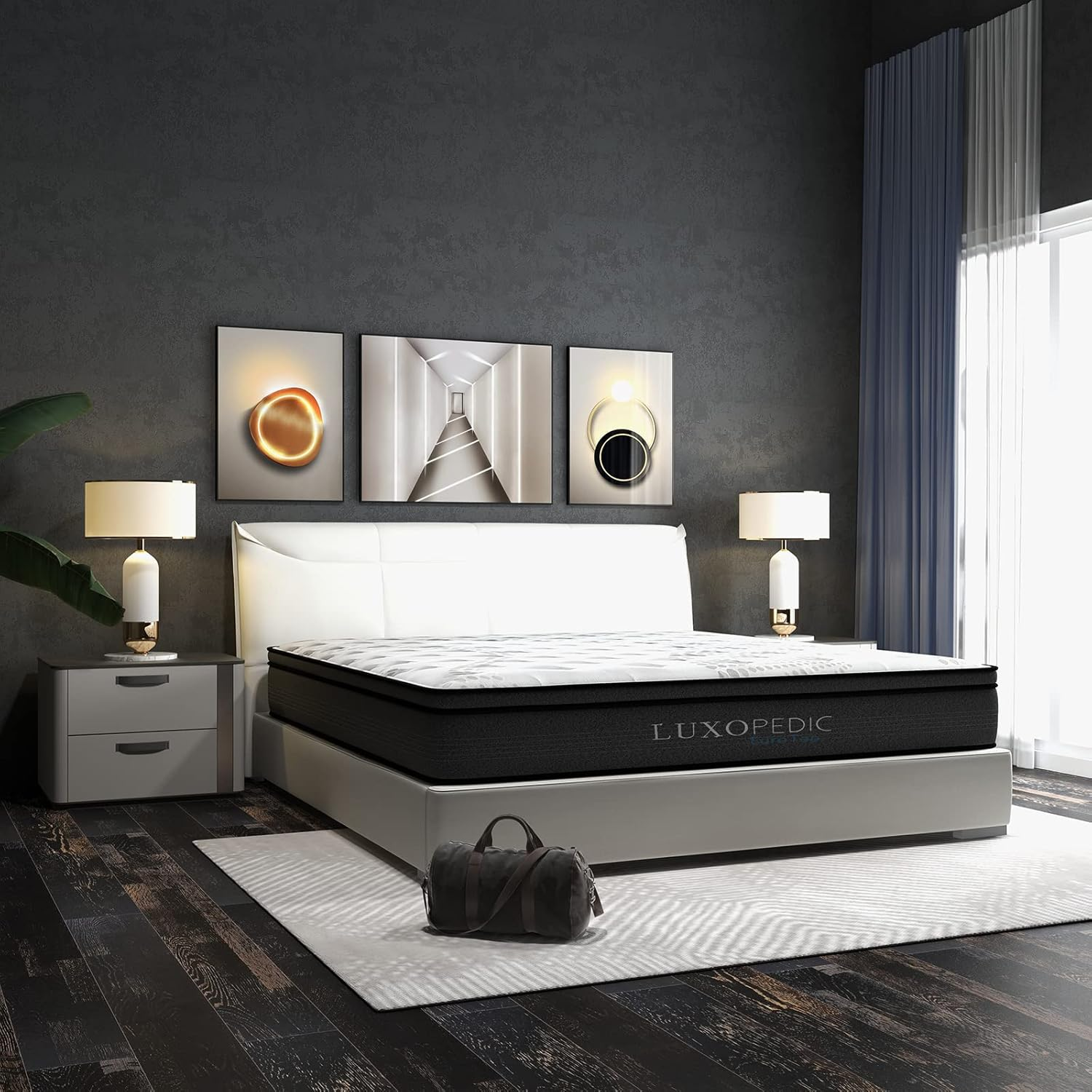 Royal Comfort Luxopedic Eurotop 5 Zone Pocket Spring Mattress, King