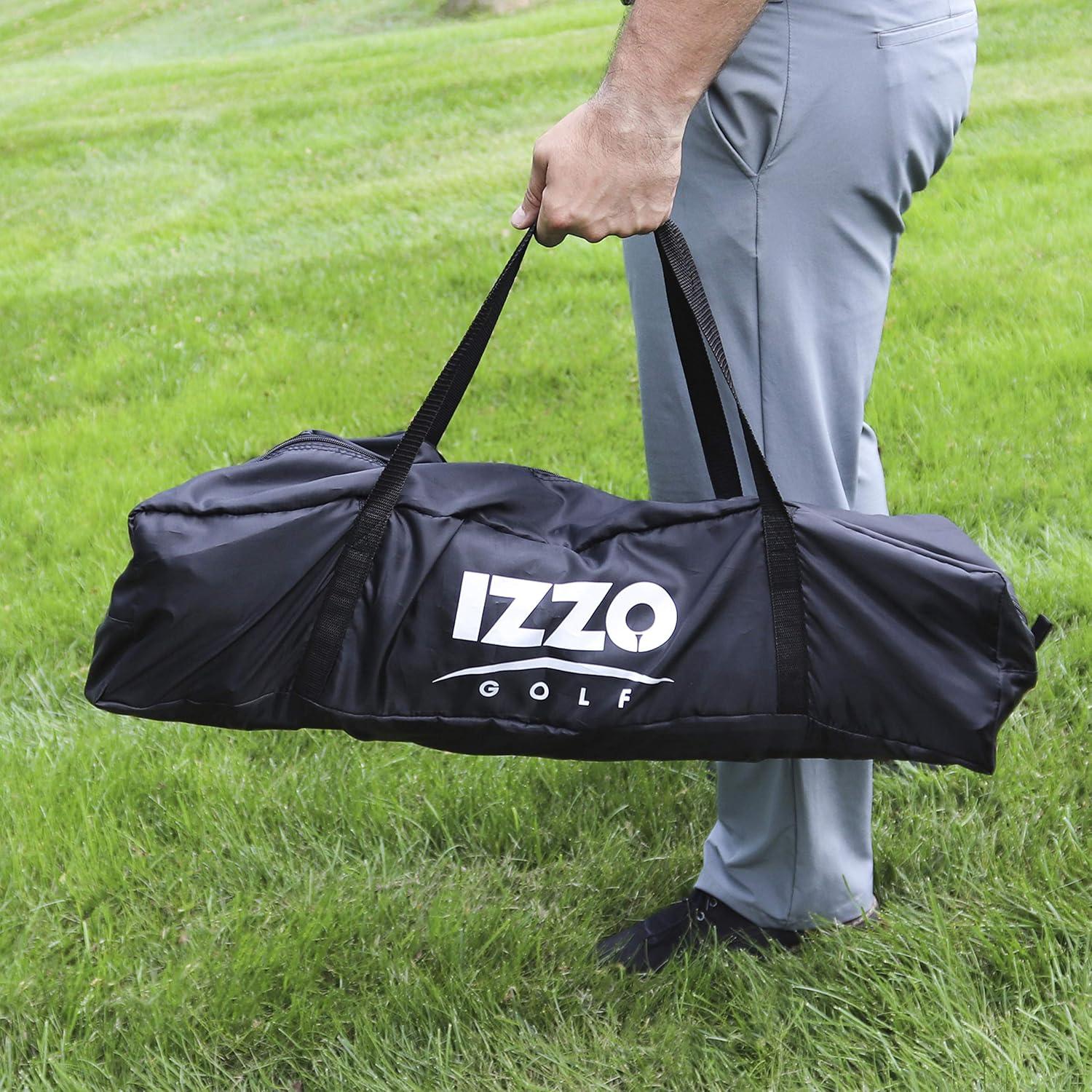 Izzo Golf Titan Golf Hitting Net - Practice Golf Hitting Net for Home or Backyard image number 1