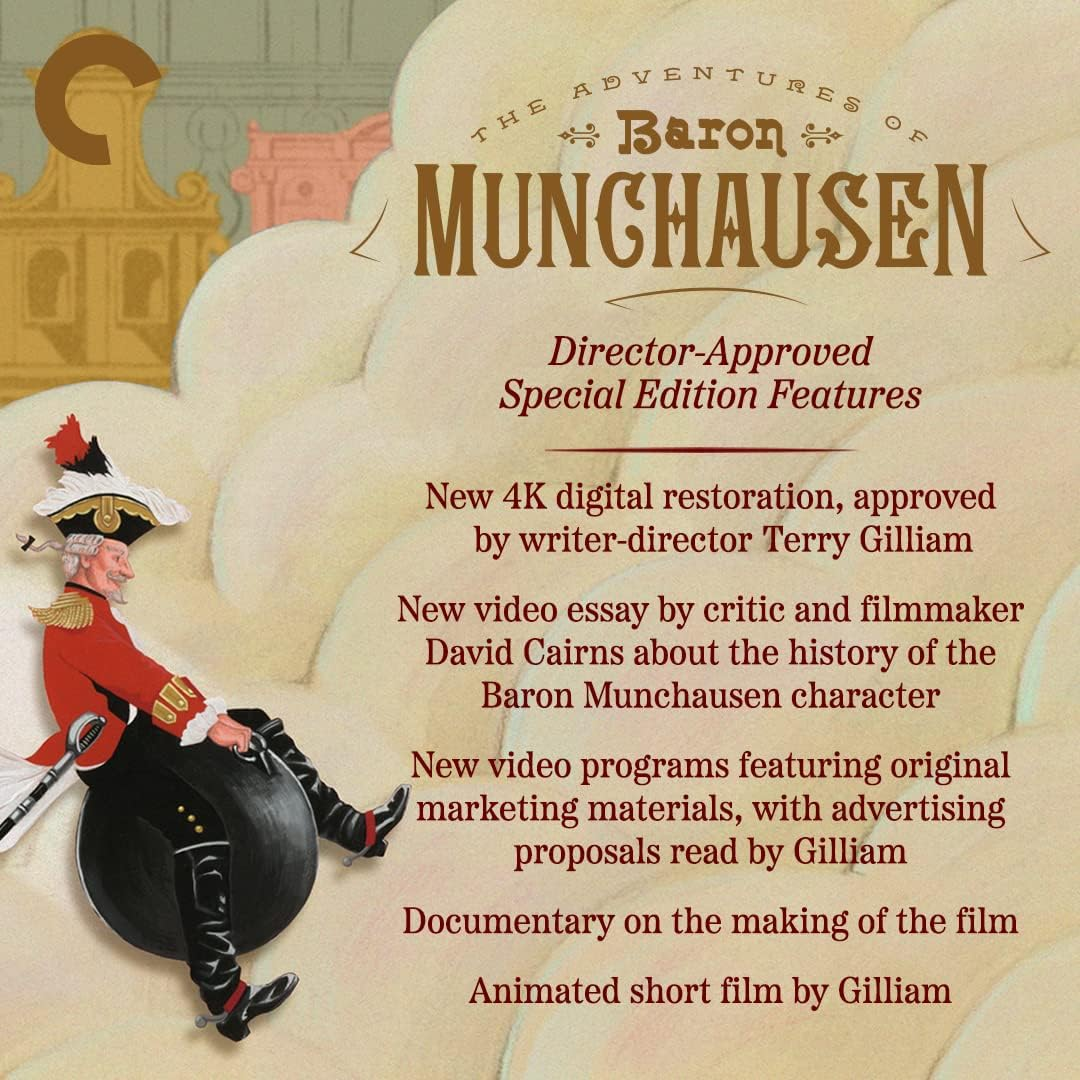 The Adventures of Baron Munchausen (Criterion Collection) image number 1