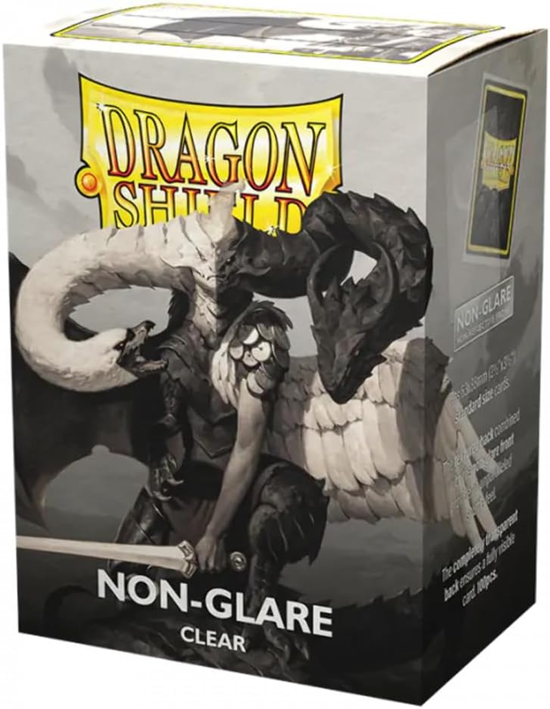 Arcane Tinmen Clear Matte Non Glare Dragon Shield Sleeves (Box of 100)