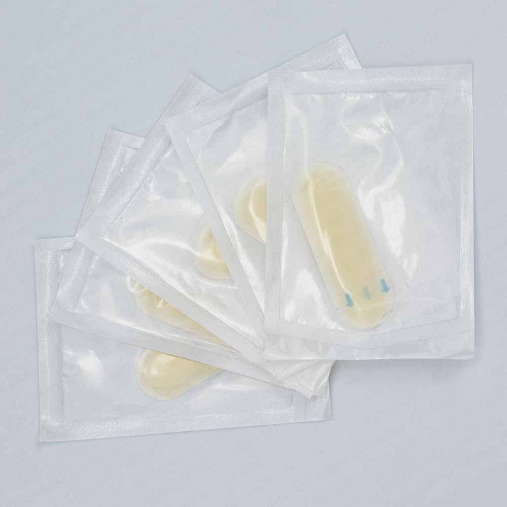 10 Pairs of Eyebrow Transfer Stickers - Realistic Silicone Tattoo Practice Skin with Pre-Drawn Brow Pattern for Microblading & Permanent Makeup Training (Pack of 20 Blank) image number 3