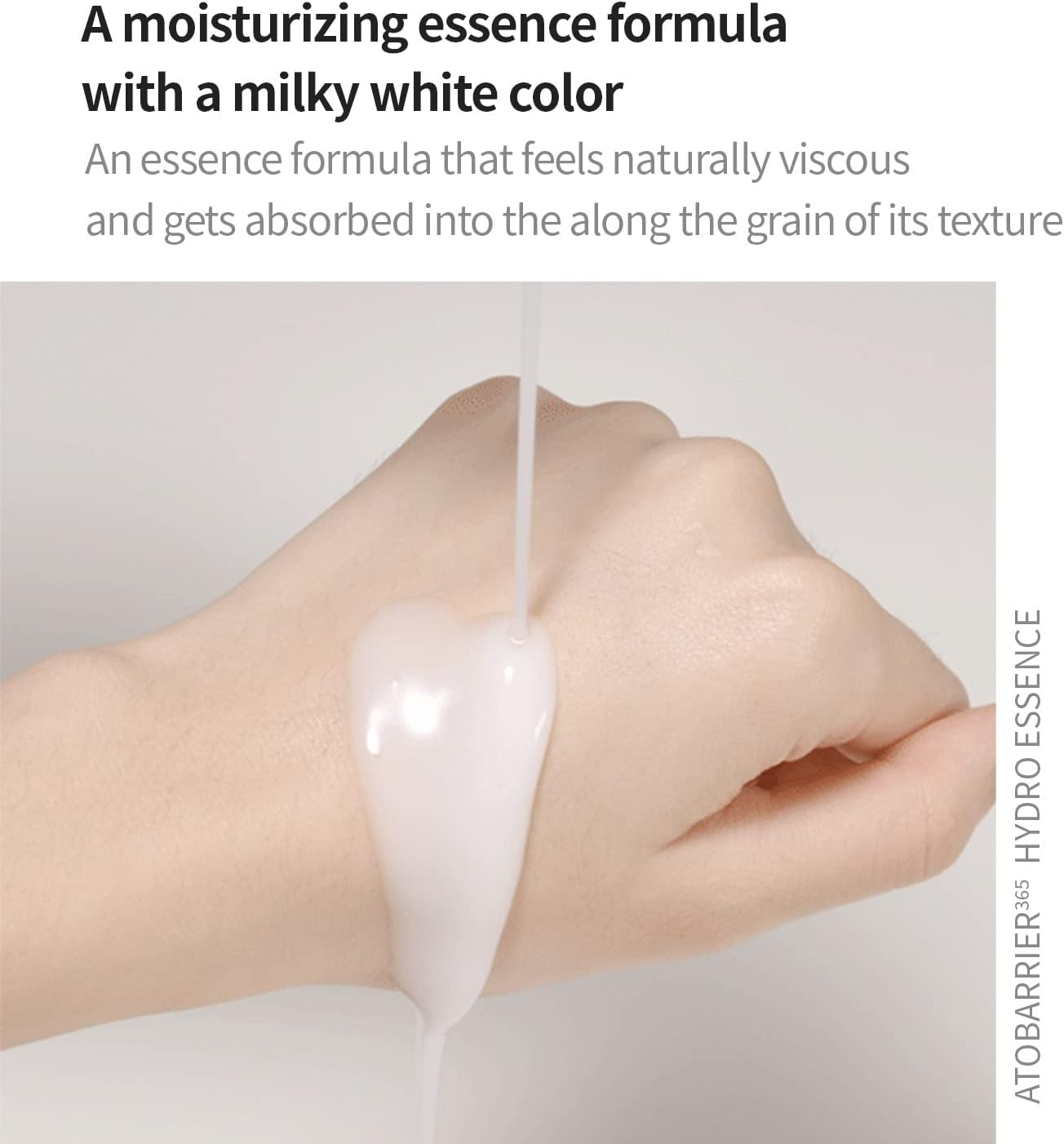 AESTURA Atobarrier365 Ceramide Hydro Essence Deep Hydrating with 30 Moisture Nutrients for Face Normal to Dry Skin 5.07 Oz, 150Ml