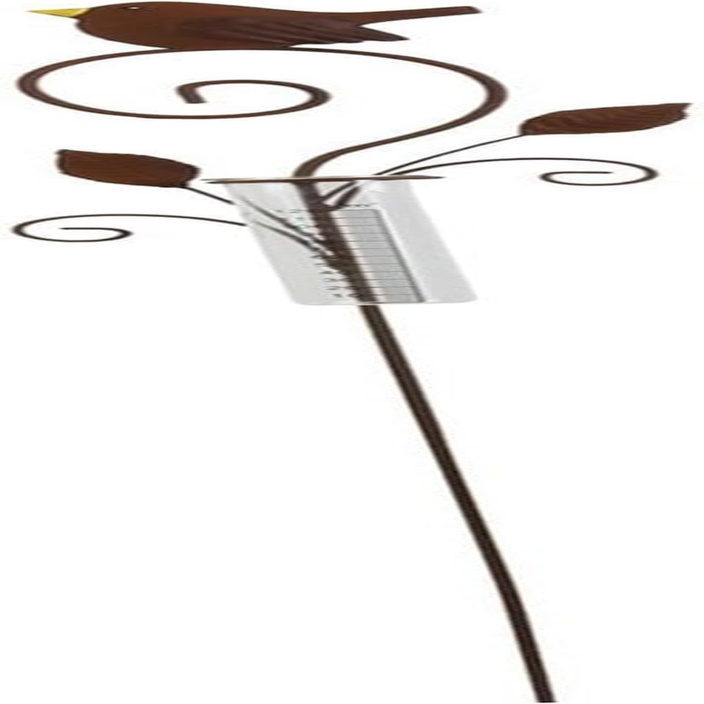 Rain Gauges Bird Rain Gauge for Measuring Precipitation Backyard Garden image number 3