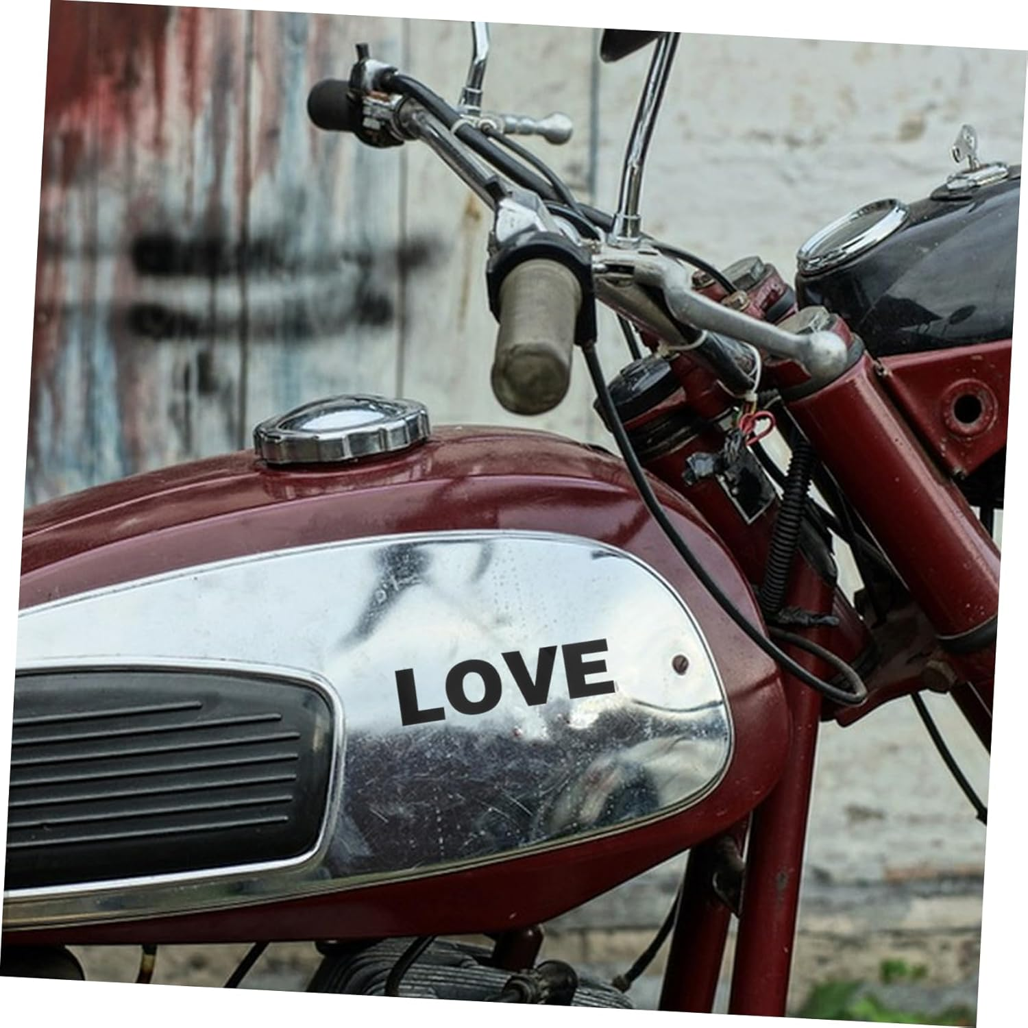 Anneome 2Pcs Reflective Car Stickers Letters Vinyl Decals Custom Alphabet Stickers