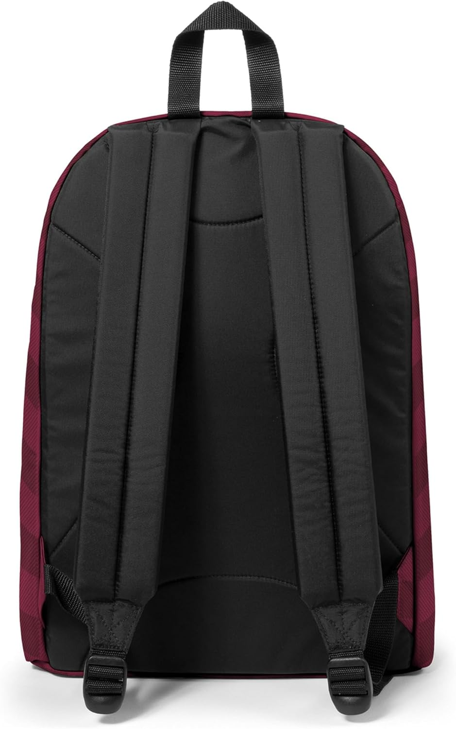 EASTPAK Out of Office &ndash; 31L Backpack with Dual Compartments, 16&rdquo; Laptop Sleeve, Security Pocket, Bottle Holder & Air Mesh Straps, Checker Wine Burgundy - Blue Downtown image number 7