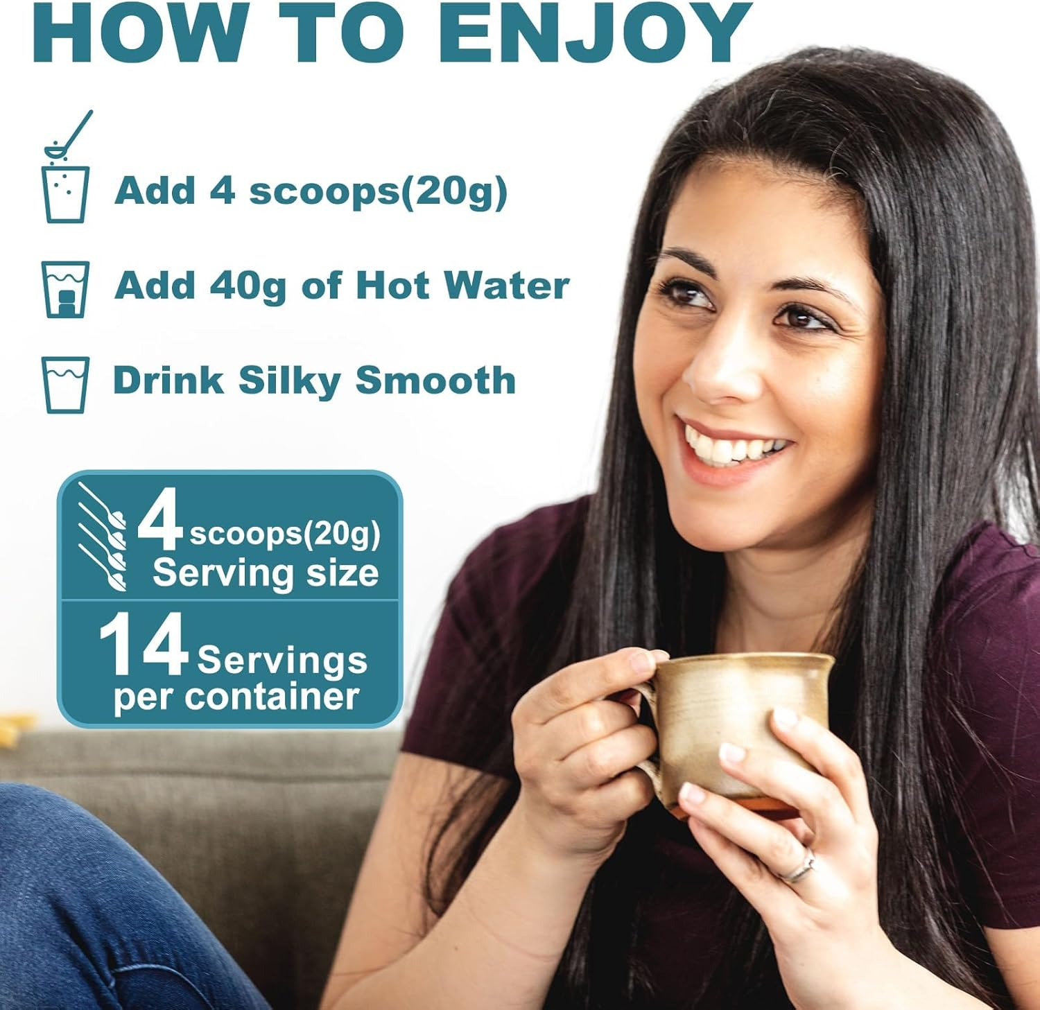 Egg White Protein Powder, Egg White Powder, High-Quality Protein for Muscle Recovery, Baking, Cooking, Non-Gmo, Gluten-Free, Unflavored, 283G (10 Oz) image number 3