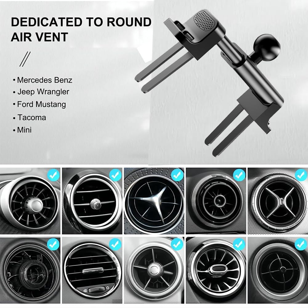 Car Phone Holder Mount Compatible with C-Class, E-Class,S-Class,B-Class,A-Class, Glc/Gle/Gls/Glb/Gla-Class 2016-2023 image number 2