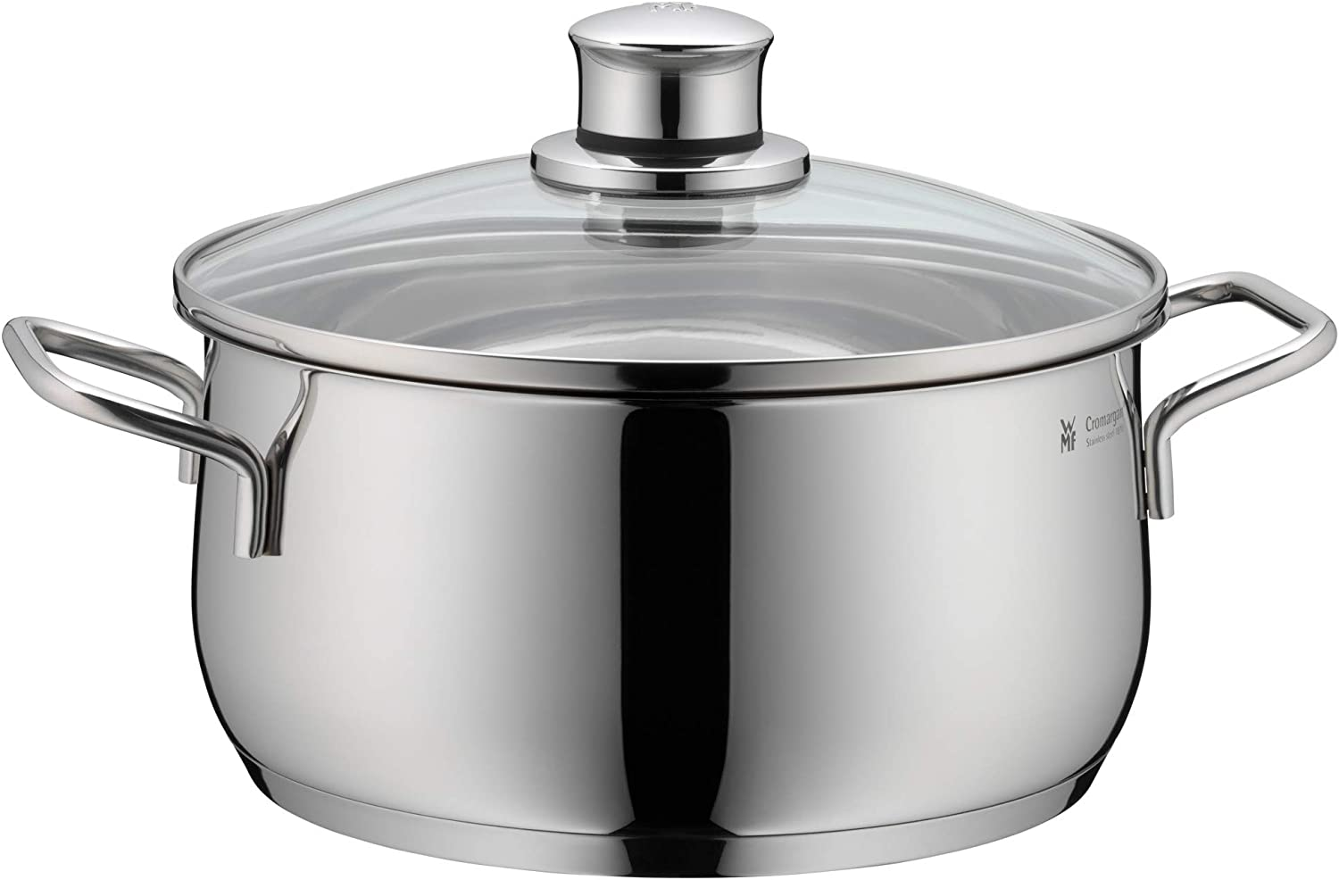 WMF Diadem plus Low Casserole with Lid, 18/10 Stainless Steel, 20 Cm image number 6
