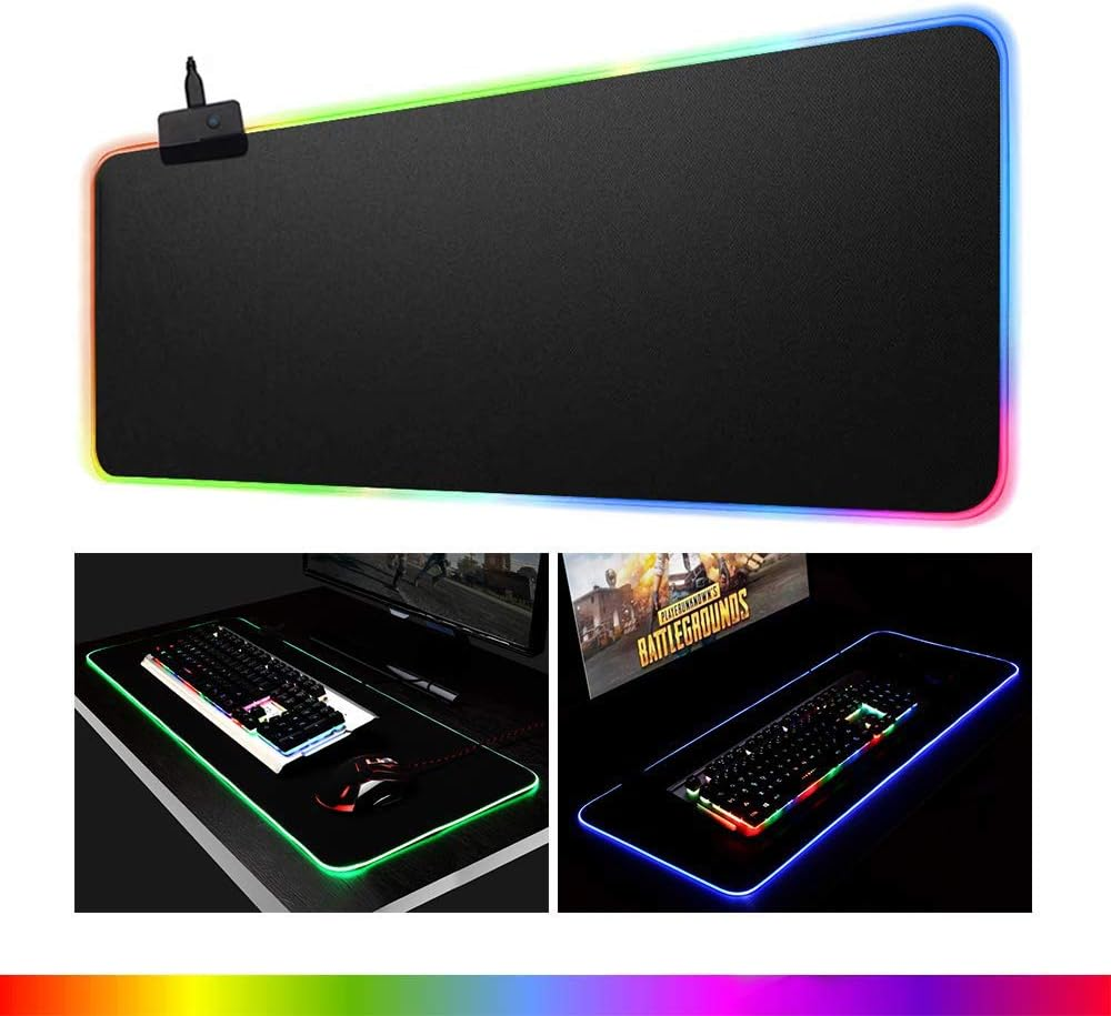 Axgear Gaming Mouse Pad RGB LED Light Color Switching for Computer Laptop Large image number 6