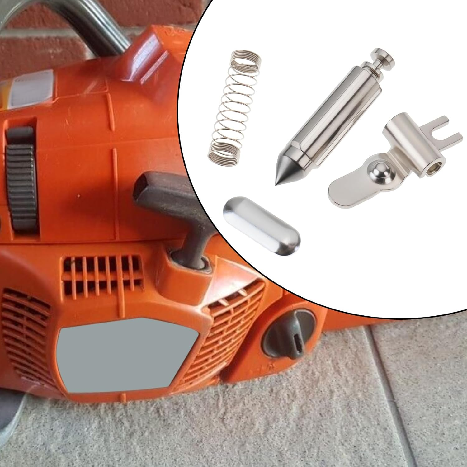 OTOTEC 2 Set Chainsaw Carburetor Diaphragm Repair Kit Replaces RB-122 Compatible with Husqvarna 346XPT 351 353 340 345 Chainsaw image number 1