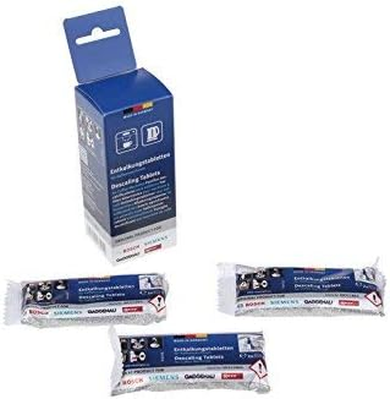 Bosch 00311864 Coffee Machine Descaling Tablets, 6 Pieces image number 1