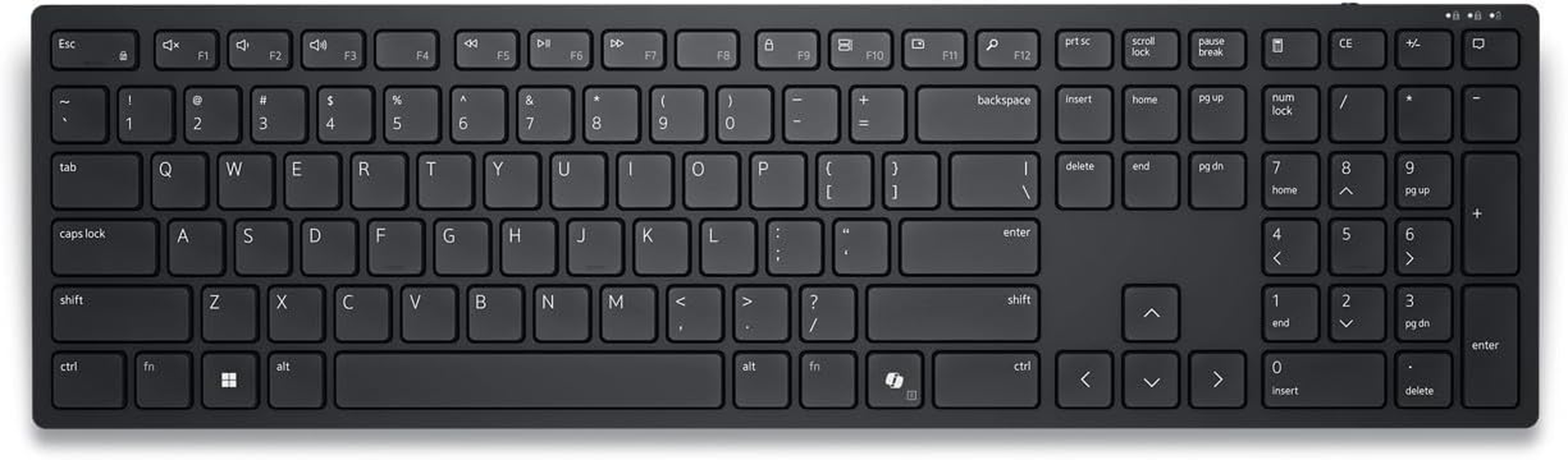 Dell Wireless Keyboard KB500 - Full-Size, QWERTY US, 2.4 Ghz, up to 36 Months Runtime - Black