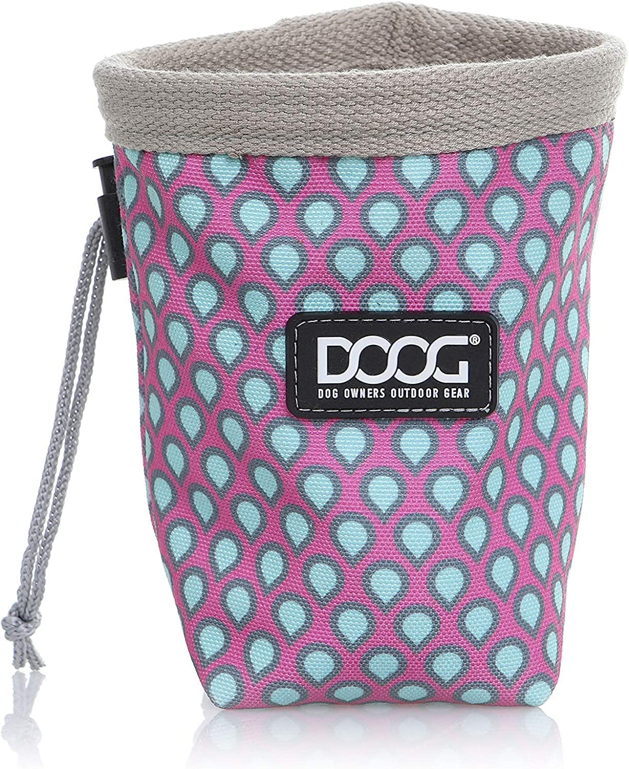 Doog'S Dog Treat Pouch for Pet Training | Clip Waist Belt | Drawstring Closure Dog Hands-Free Training Waist Bag |Dog Treat Carrier Holder (Stella)