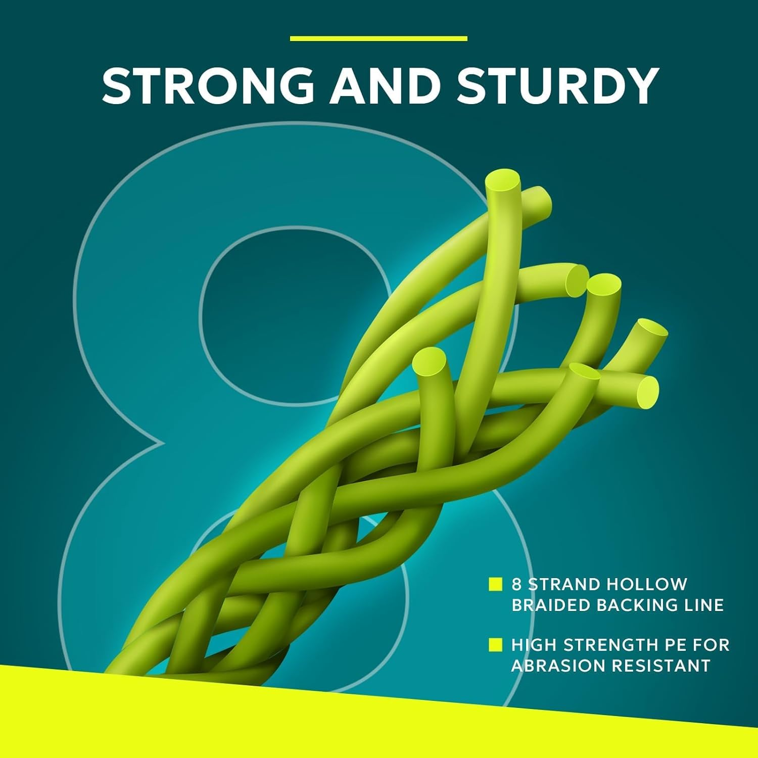 SF Geflochtene Fliegenfischschnur, Forellenschnur, 9 Kg, 13,6 Kg, 50 M, 100 M (Orange, Gr&uuml;n, Blau, Wei&szlig;, Neongelb, Lila, Schwarz Und Gelb)