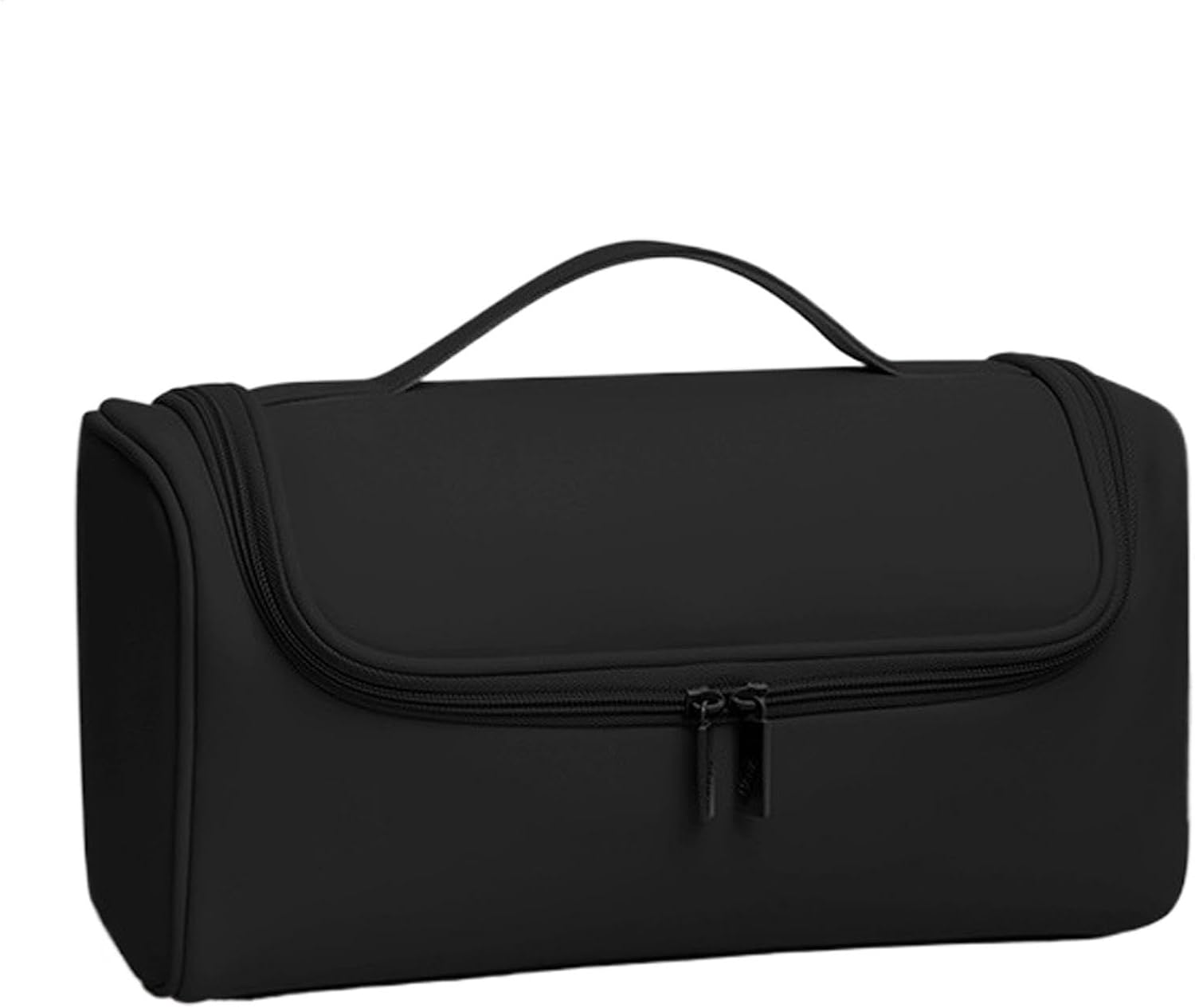 Hair Dryer Case, Hair Dryer Bag, Curling Iron Storage Case, Portable Waterproof Travel Case for Hair Dryer, Curling Iron, and Accessories, 12.4X5.51X6.5 Inches Compact PU Carrying Case image number 2