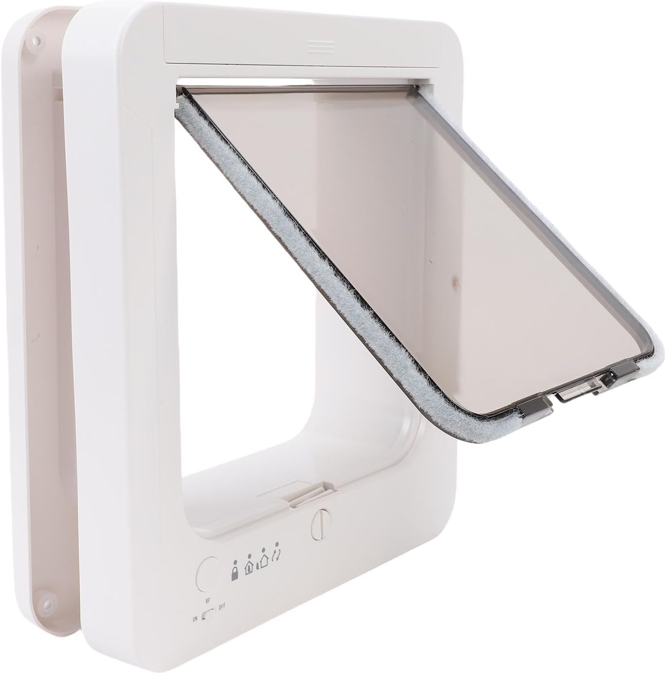 Smart Cat Door Smart Cat Door, Easy Install Automatic Microchip Collar Activated Pet Flap for Indoor Outdoor Dogs Walls Windows image number 6