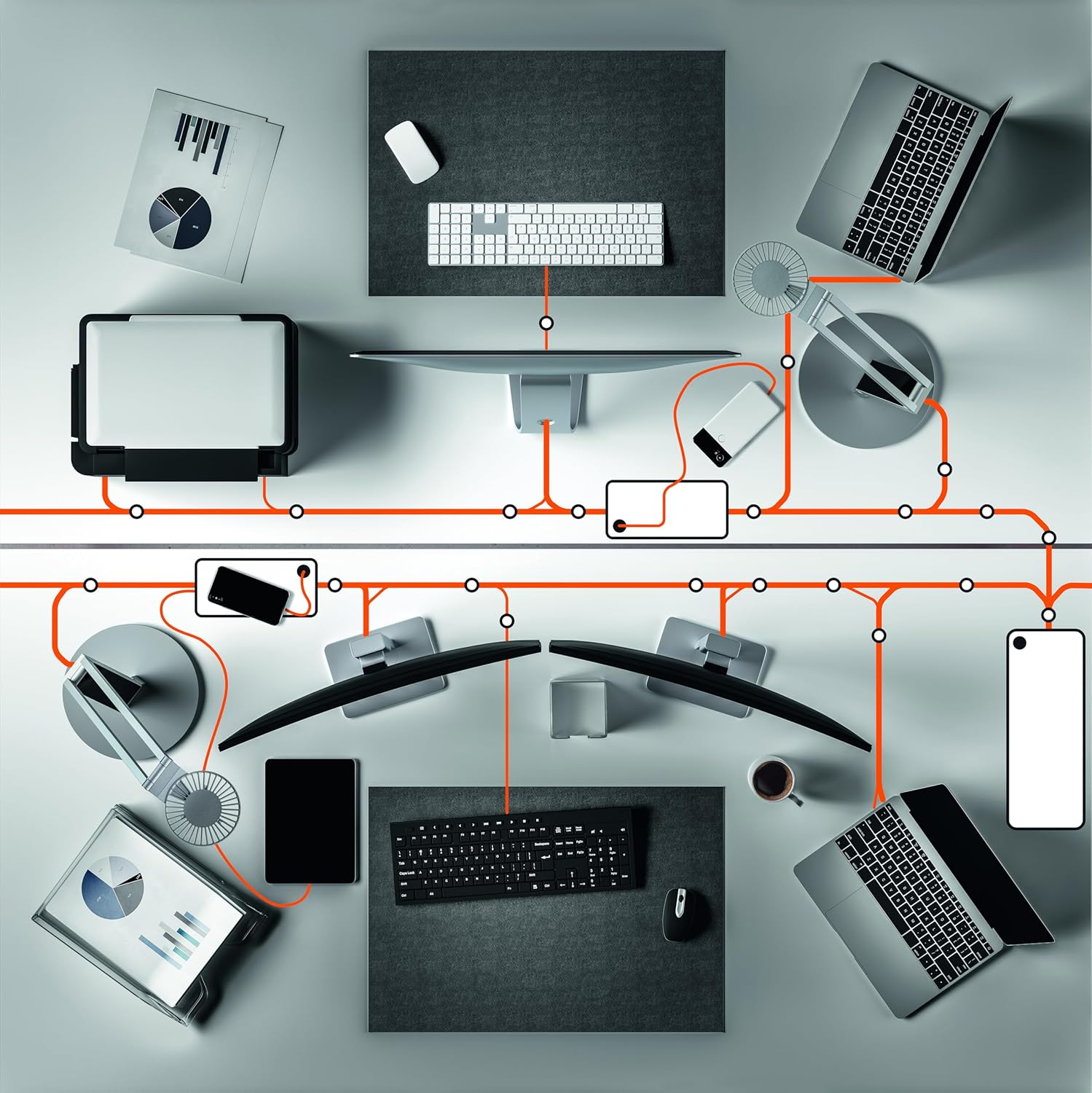 Durable 503101 CAVOLINE Grip 10 Black 10Mm Hook & Loop Cut to Size Cable Management Tie, Reusable Cable Tidy Wrap
