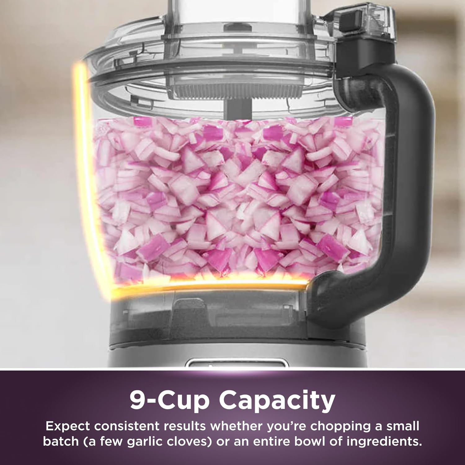 Ninja Professional Food Processor, 2.1L Capacity, 4 Auto-Iq Preset Programs, Auto-Iq Technology, Easy & Versatile Food Prep, BN650, Grey image number 3