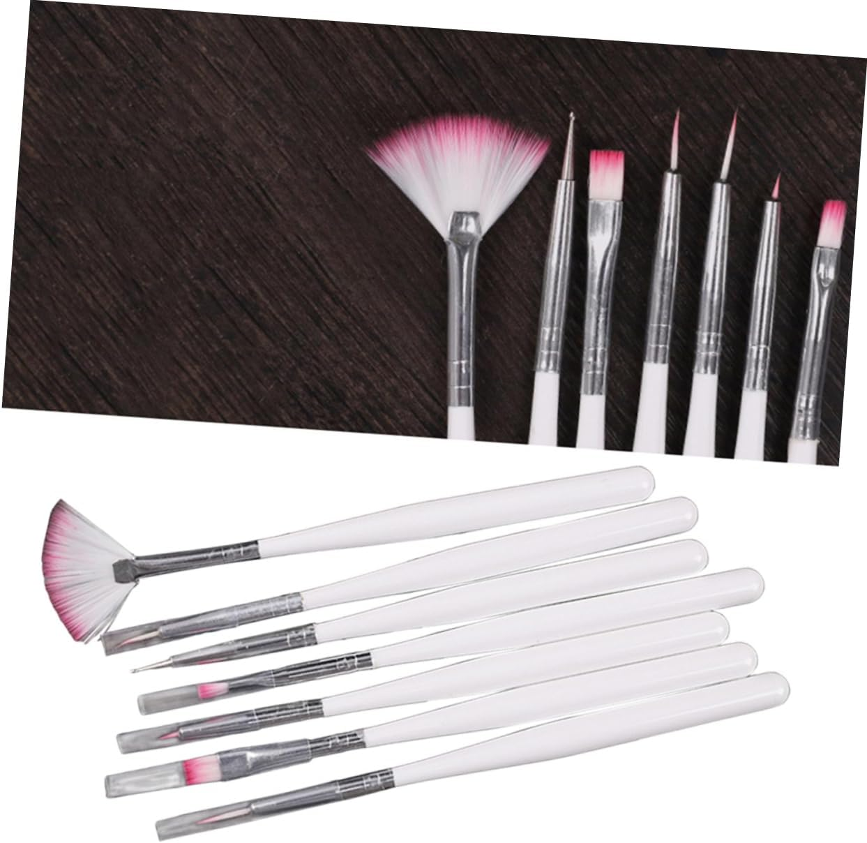 HONITANO 14Pcs Nail Art Pen Brush for DIY Painting and Manicure Lightweight Durable Nail Painting Tools for Home and Professional Use