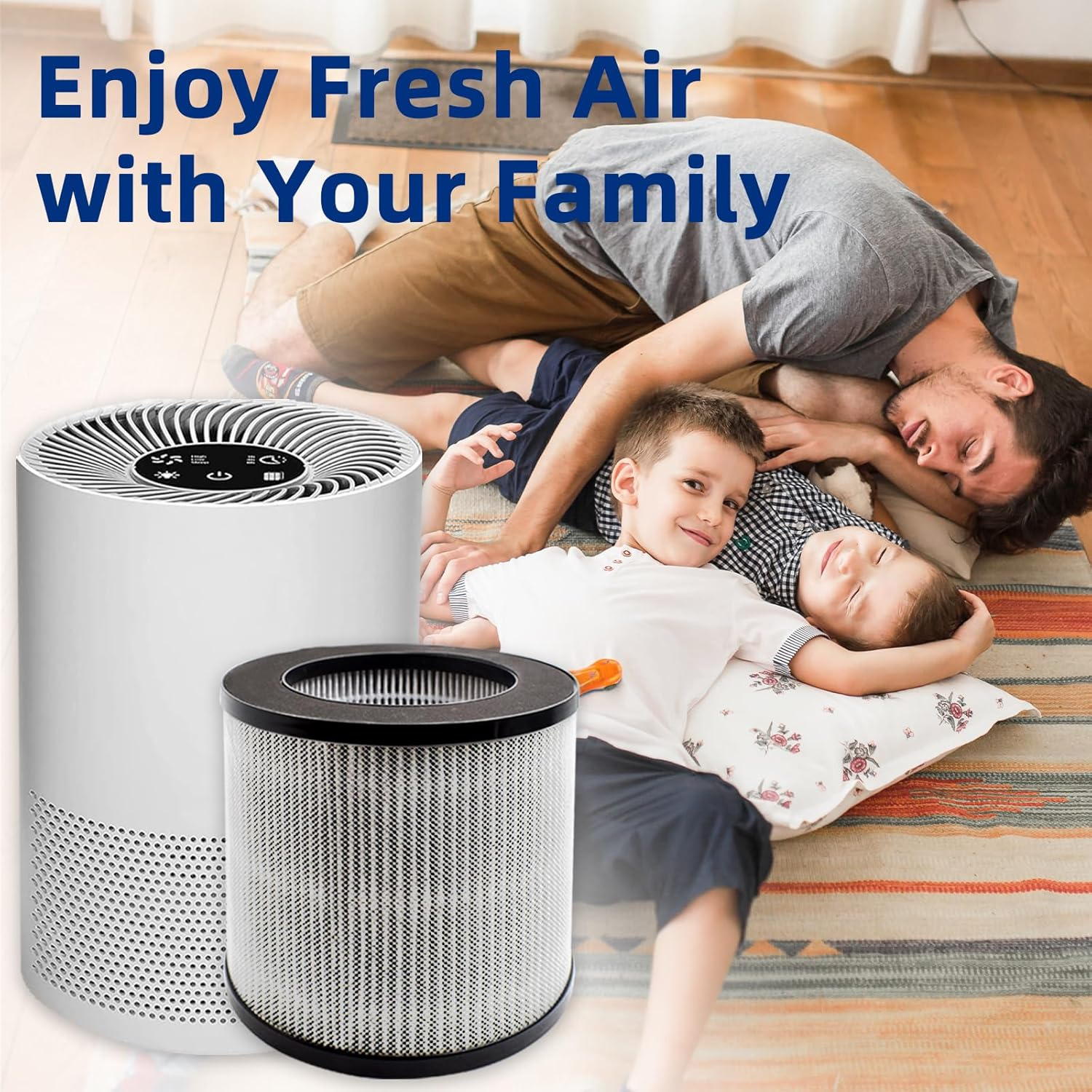 2801 Replacement Filter Compatible with Bissell Myair Personal Air Purifier 2780 2780A 2780B 2780P and 27809 - Compare to My Air Part 2801, High Efficiency Activated Carbon Filters (2 Pack)