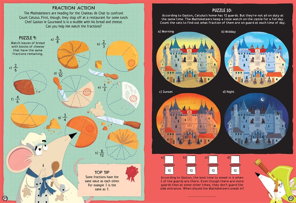 The Mathsketeers &ndash; a Mental Maths Adventure: a Key Stage 2 Home Learning Resource image number 2