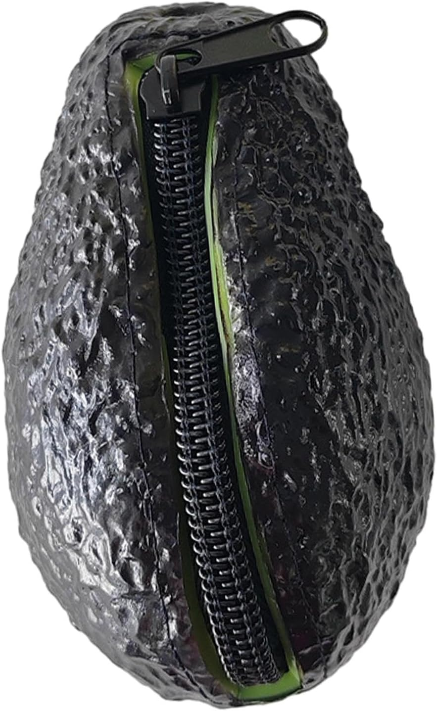 Fruit Coin Purse Portable with Zipper Change Pouch for Street Travel Party image number 5