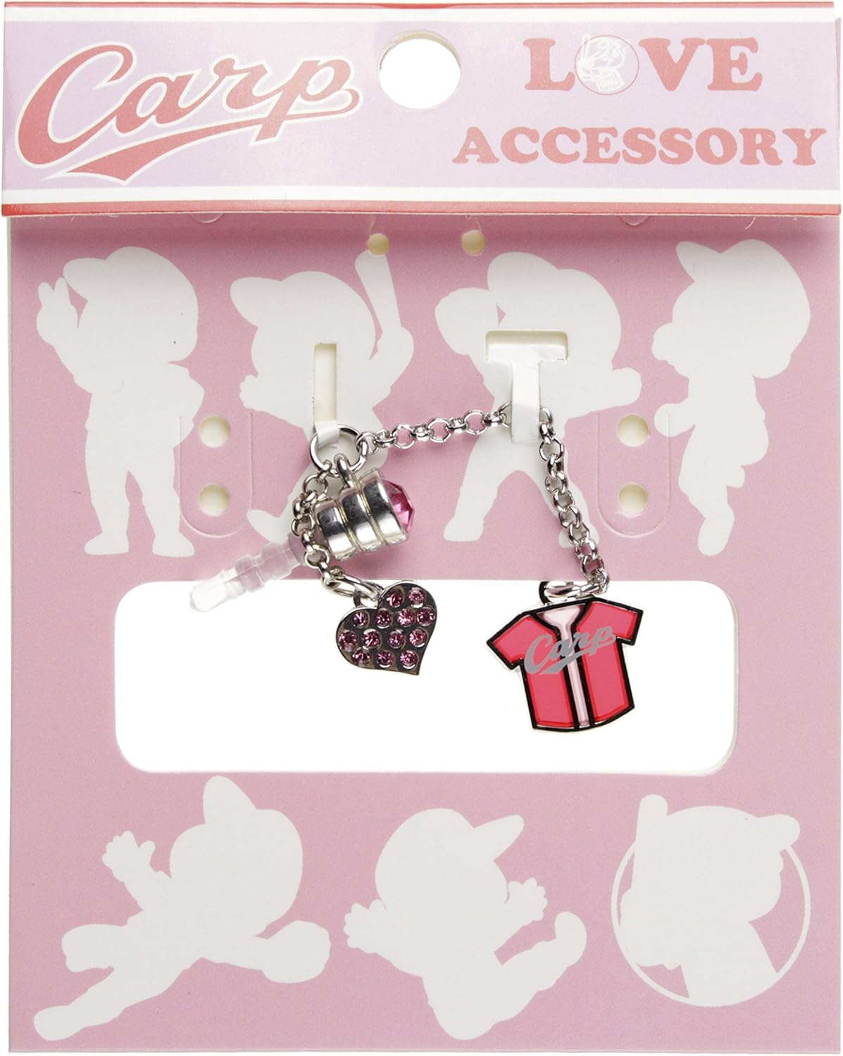 SEISEN CAPA-08 Hiroshima Carp Uni & Heart Earphone Jack