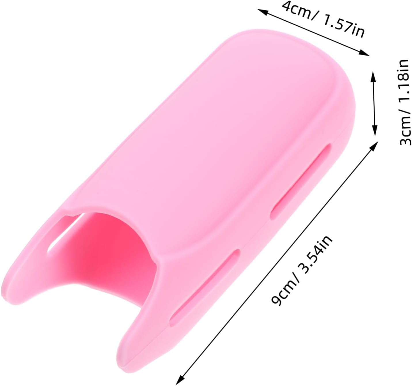 Didiseaon Curling Iron Sleeve Silicone Heat Resistant Cover for Hair Styling Tools Washable Holder Compatible with Curling Irons Straighteners Safe Convenient Use Pink image number 1