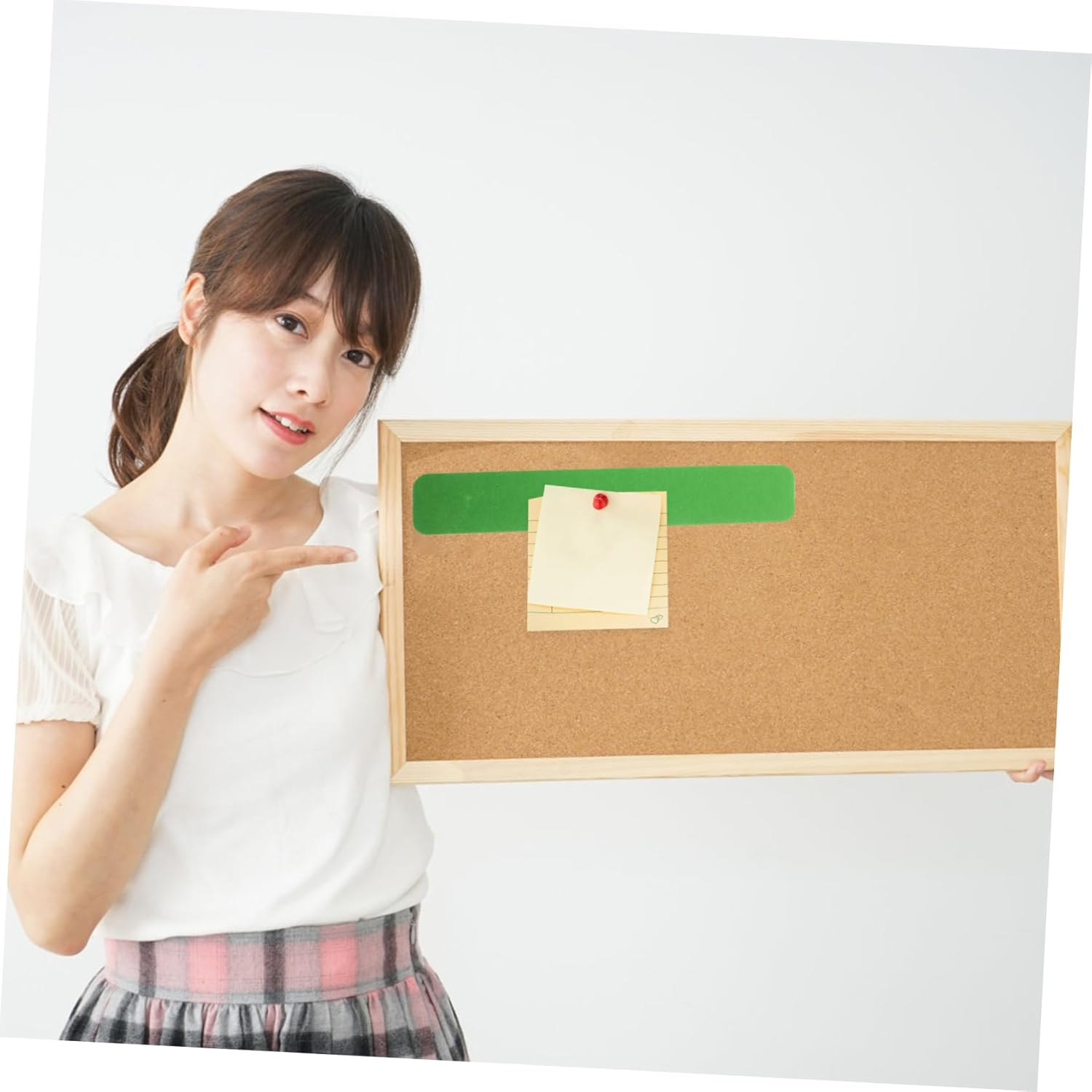 UTHCLO 4Pcs Felt Bulletin Board Strips Decorative Adhesive Strips for Home Office and Classroom Use Material for Organizing Photos and Messages image number 3