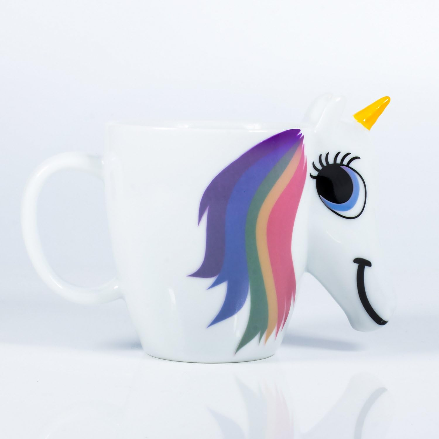 Thumbs up PANMUG Panda Mug Unicorn Morph 6 In. Multicolor image number 3
