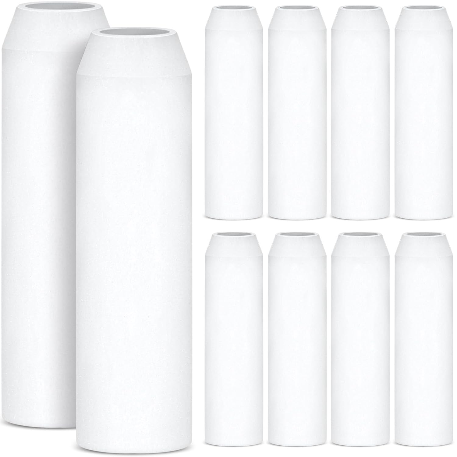 Havawish 10 Pcs Aquarium Artificial Air Stones Bulk 1.4" L X 0.4" D Bubble Release Tool Compatible with Biorb and Biube Fish Tanks Filter Replacement Kit Accessories image number 5