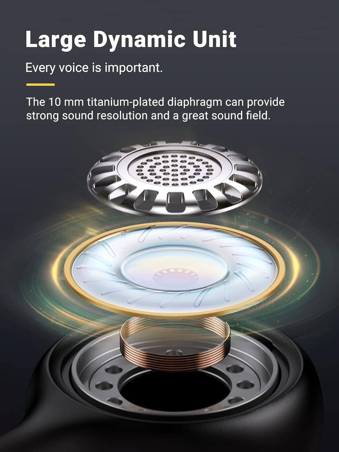 UGREEN 3.5Mm Earbuds Wired Headphones with Microphone and Volume Control Noise Cancelling Headphones Hifi Stereo Wired Earbuds Compatible with Galaxy A12 A52 Moto G Power G10 Google Pixel 4A image number 2