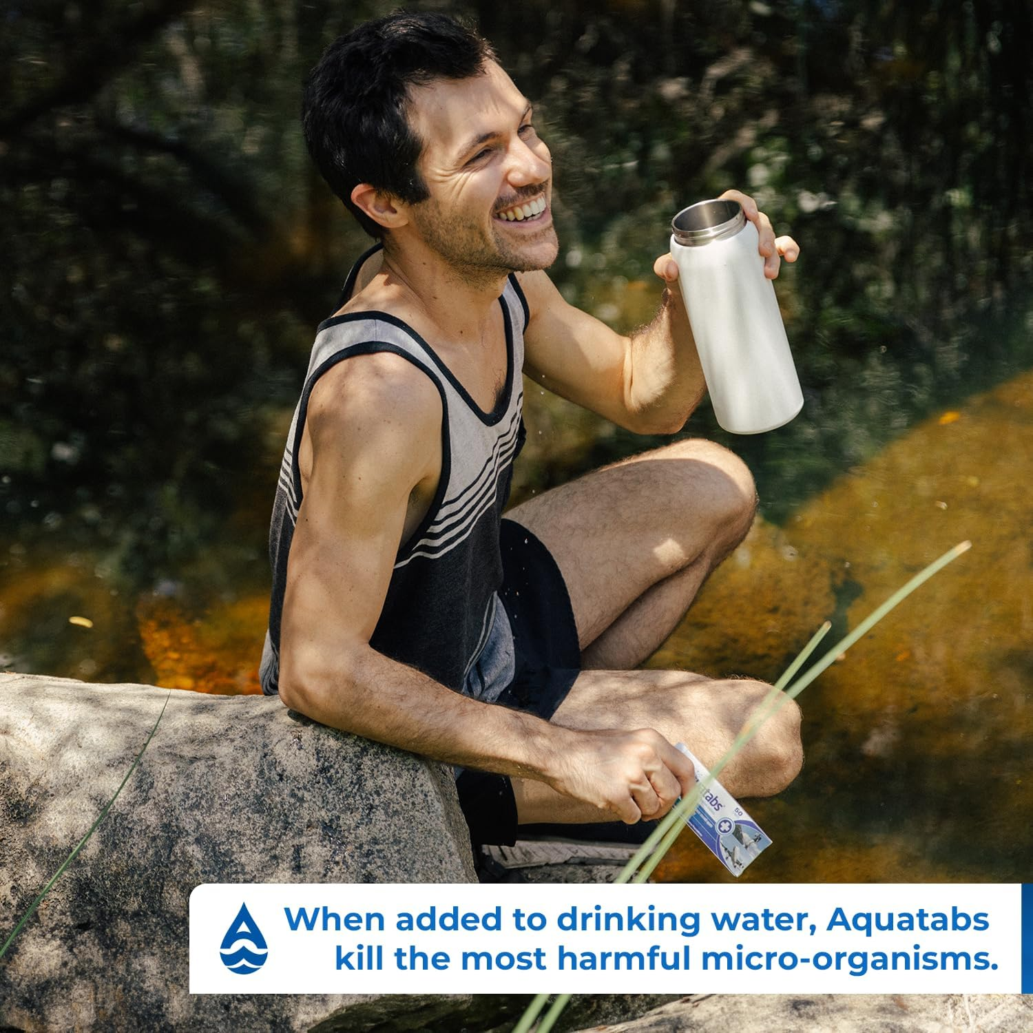 Aquatabs Water Purification 50 Tablets image number 1