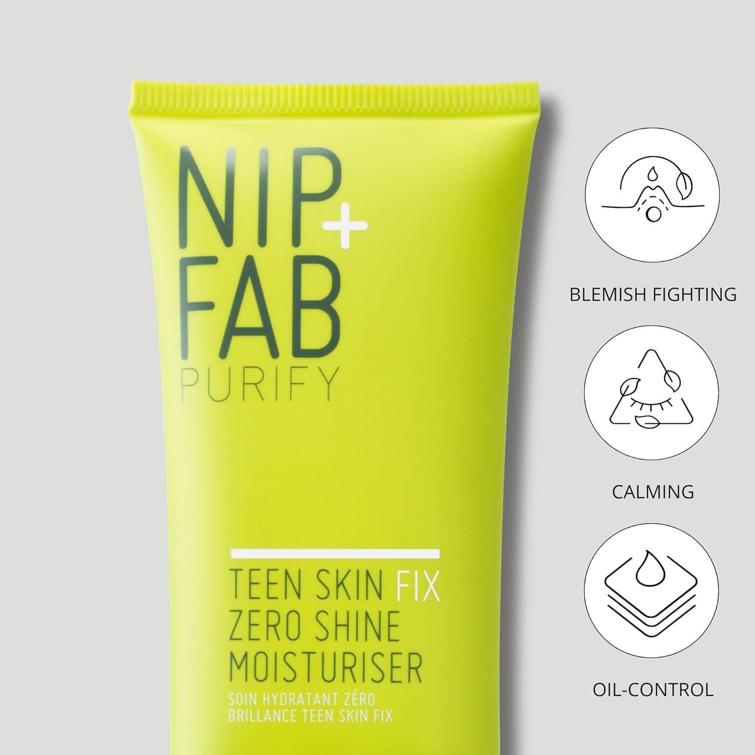 Nip+Fab Teen Skin Fix Zero Shine Moisturiser, 40Ml image number 5