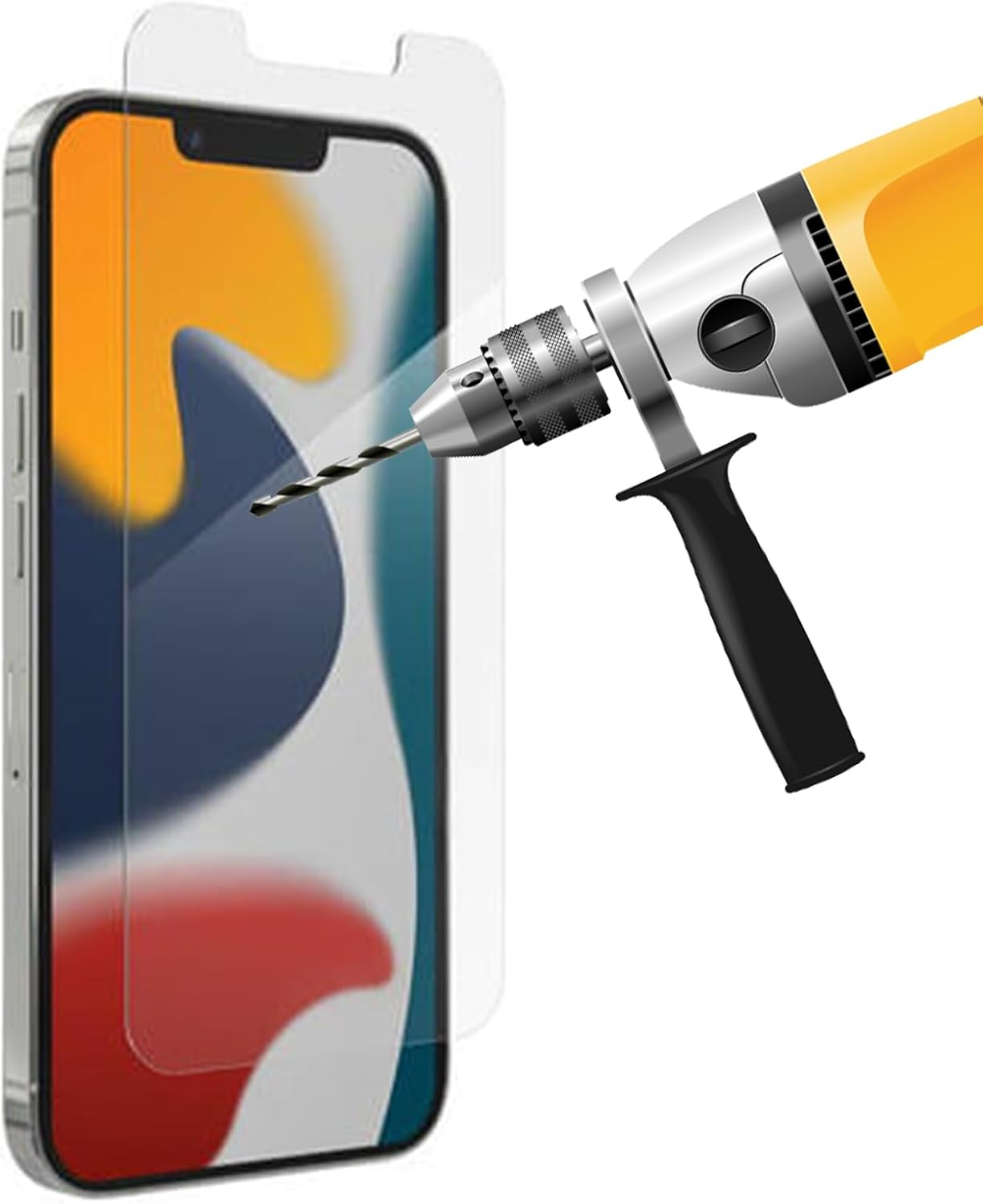 Tempered Glass/Soft Screen Protector for Apple Iphone 6 7 8 plus X XS XR 11 12 13 Pro Max SE (13, Tempered Glass Front) image number 1