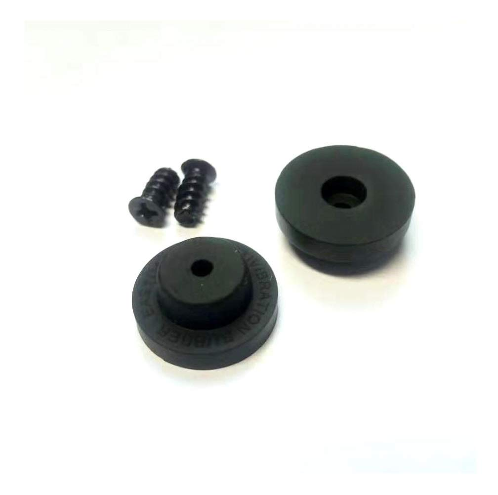 Easycargo Fan anti Vibration Pads, Fan Damper for Noise Reduction, Silicone Damper for Low Noise Fan 80Mm, 92Mm, 120Mm, 140Mm (Black 16-Pack) image number 2