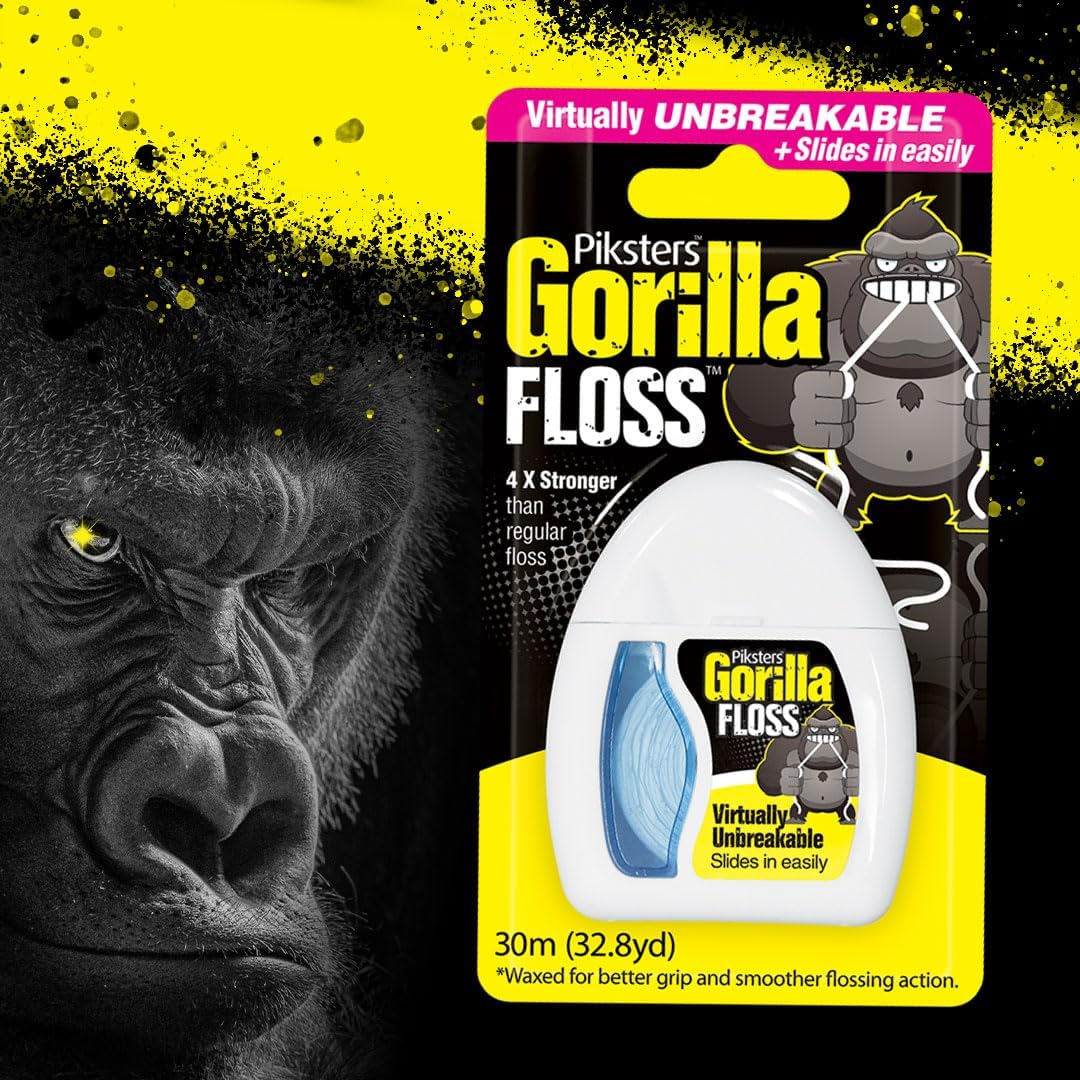 Piksters Gorilla Floss, Blue, 30 M Length image number 2