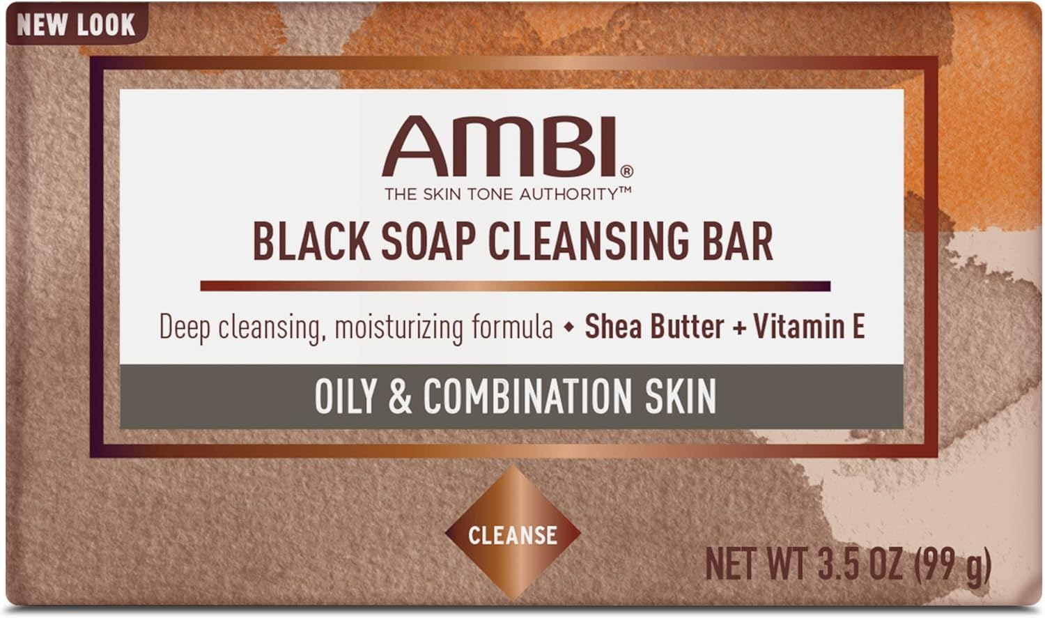 Ambi Skincare Black Soap with Shea Butter, 3.5 Oz (Pack of 6) image number 2