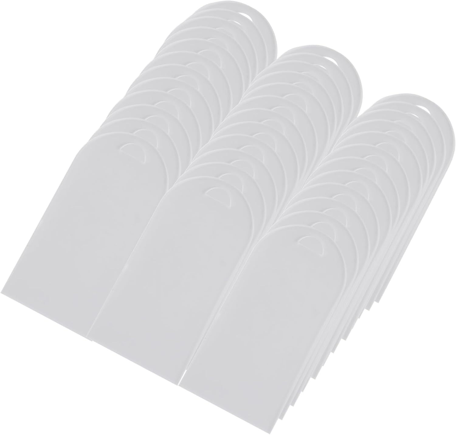 50 Piece Frosted Acrylic Wedding Card Decor Acrylic Name Tag Arch Blank Wedding Decoration Seating Cards DIY Place Card B