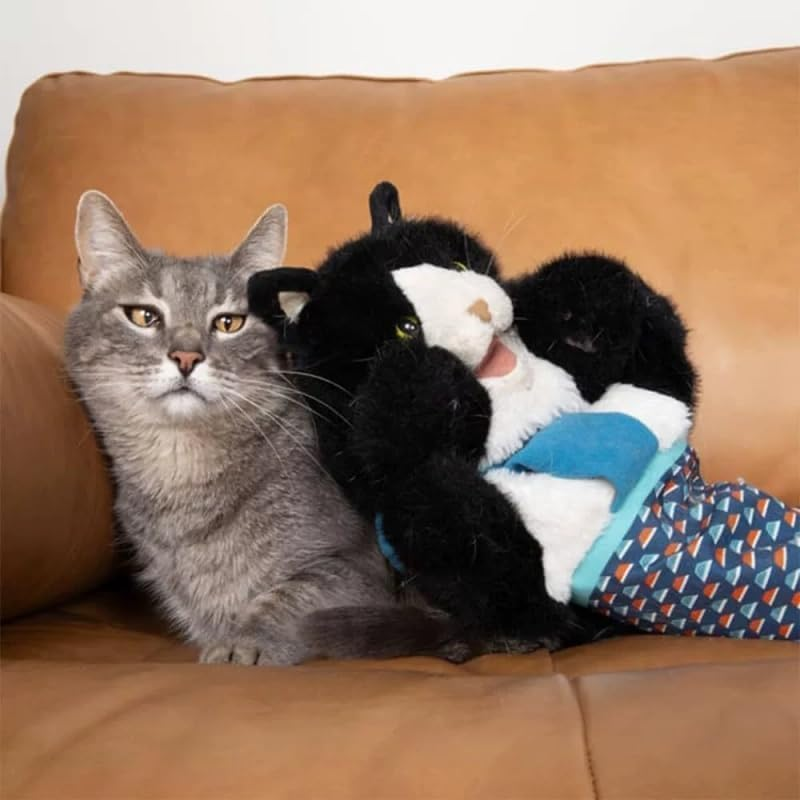 Cat-Wrestling Toy Puppet Antarcking Wrestler Cat-Wrestling Glove Cats Hand Puppet Essential for Pet Lovers with Tough Padding for Safe and Fun Interactive Play Cat Toy Gift image number 5