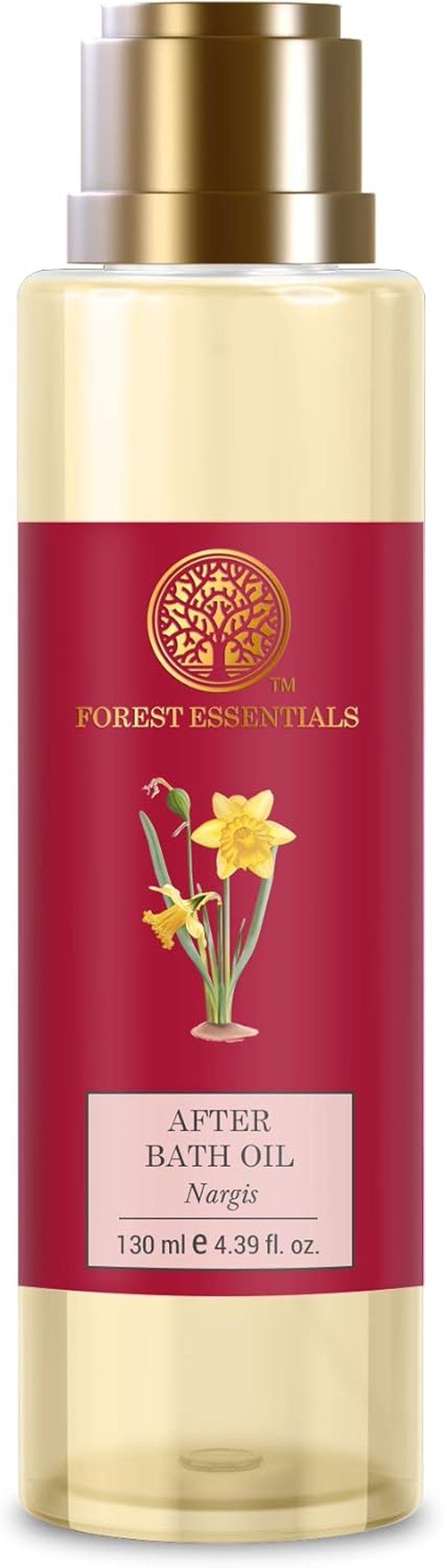 Forest Essentials after Bath Oil Nargis 130 Ml (Body Oil) image number 1