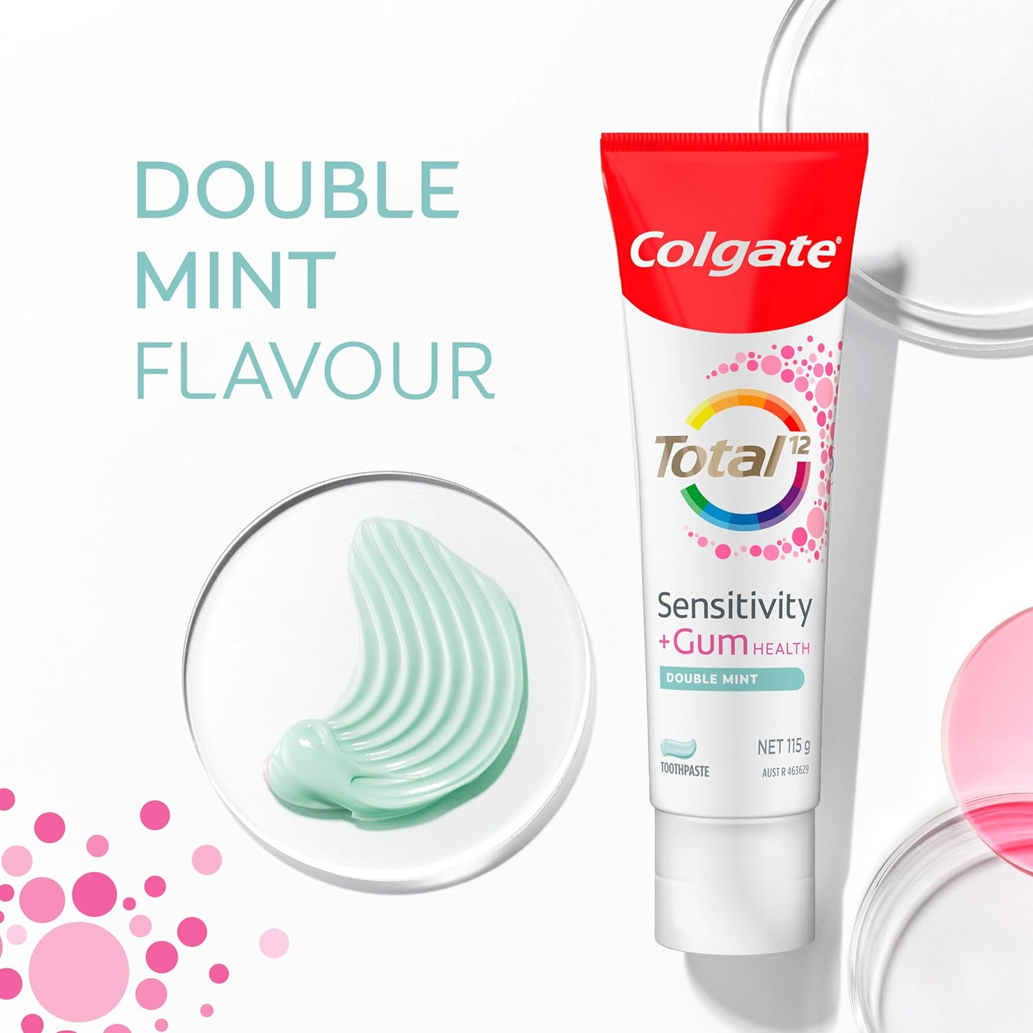 Colgate Total and Sensitivity Toothpaste, 115G, Double Mint image number 5