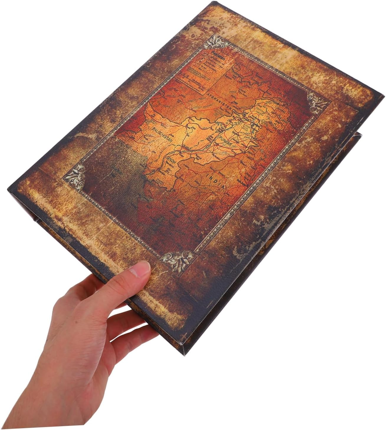 Veemoon Simulation Fake Book Key Storage Box Decorative Shelf Organizer for Home Decor and Key Storage